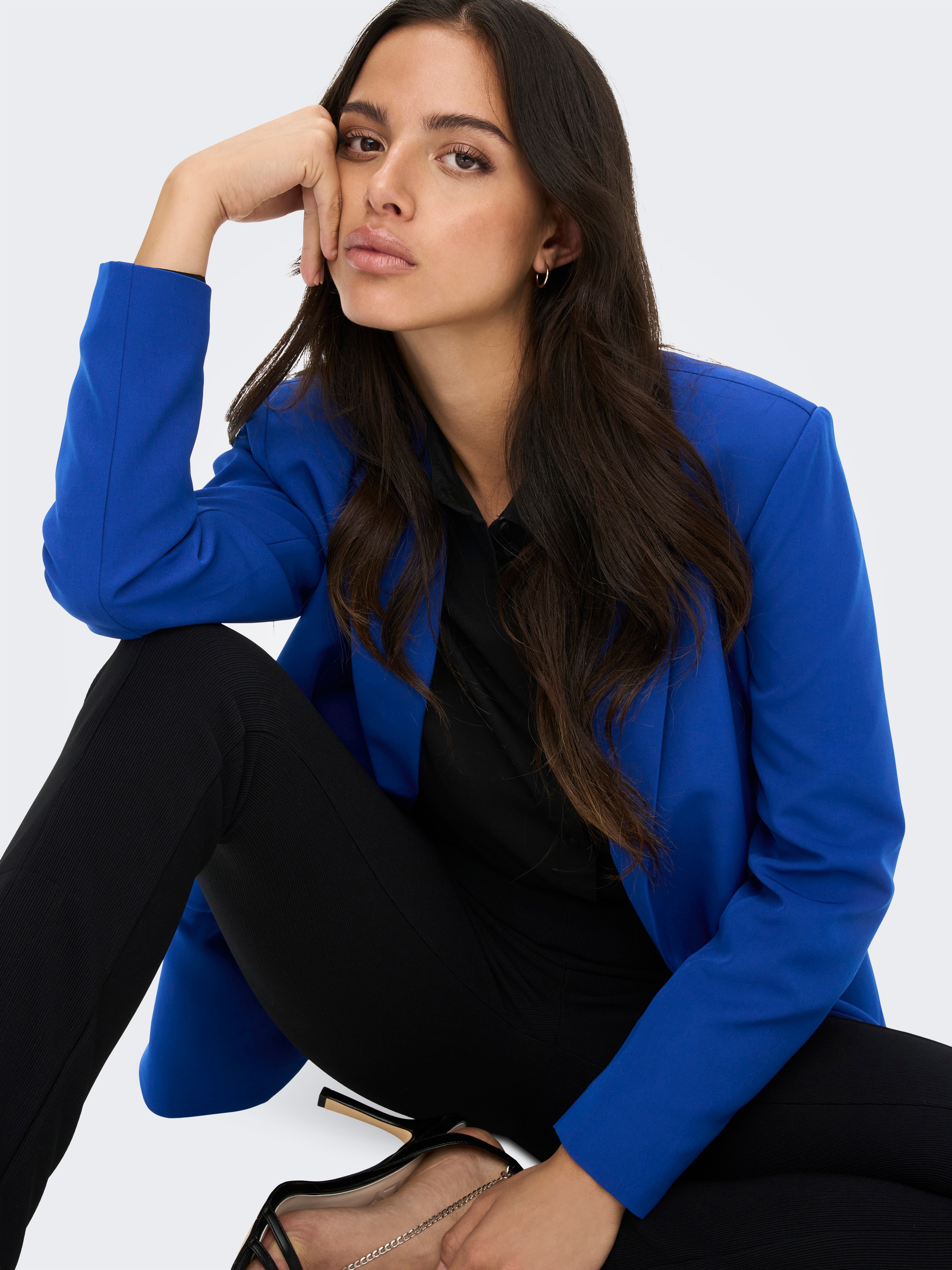 JDY Hemdbluse »JDYMIO L/S SHIRT WVN NOOS«, unifarben oder gestreift