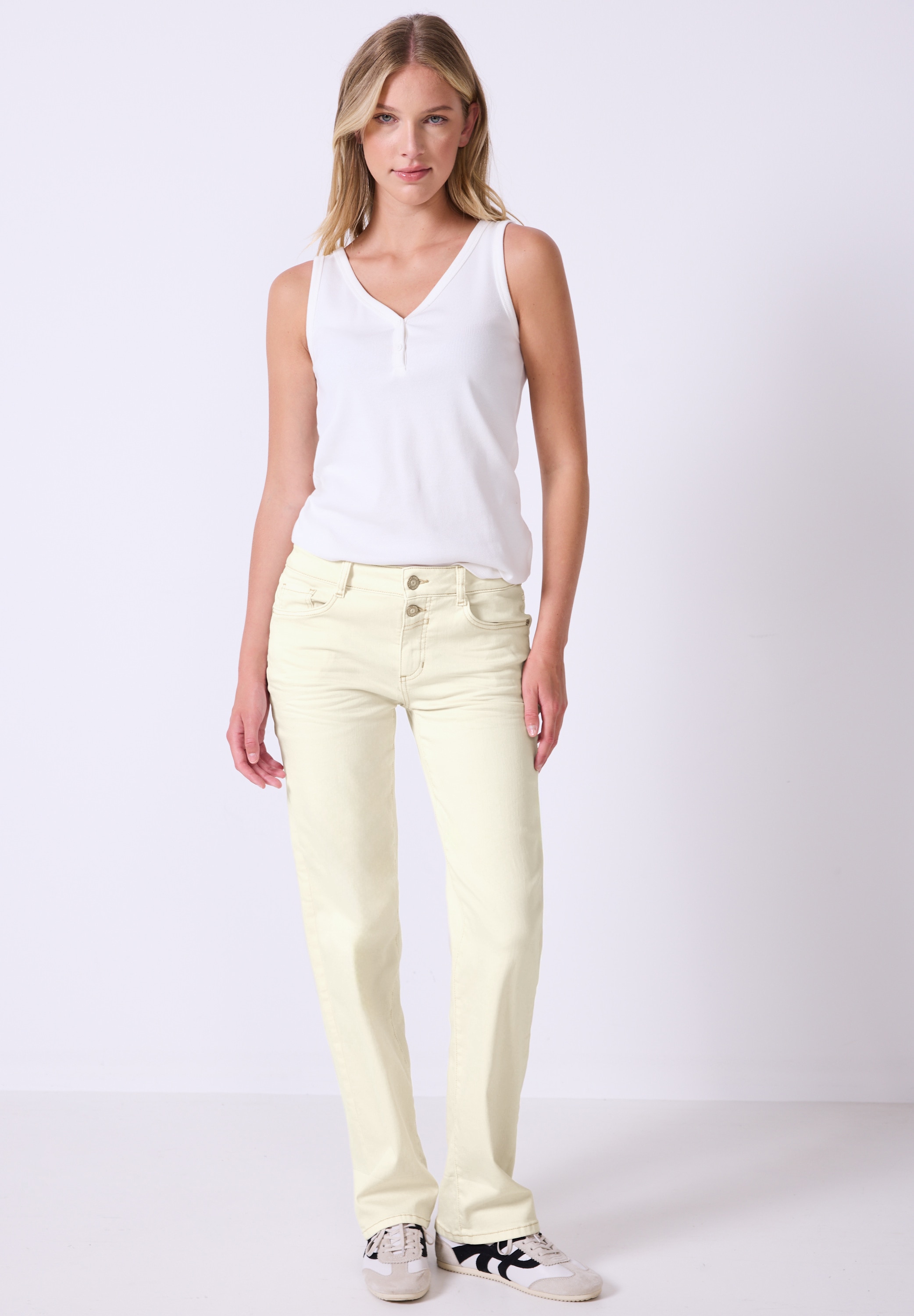 STREET ONE STUDIO Comfort-fit-Jeans, Middle Waist