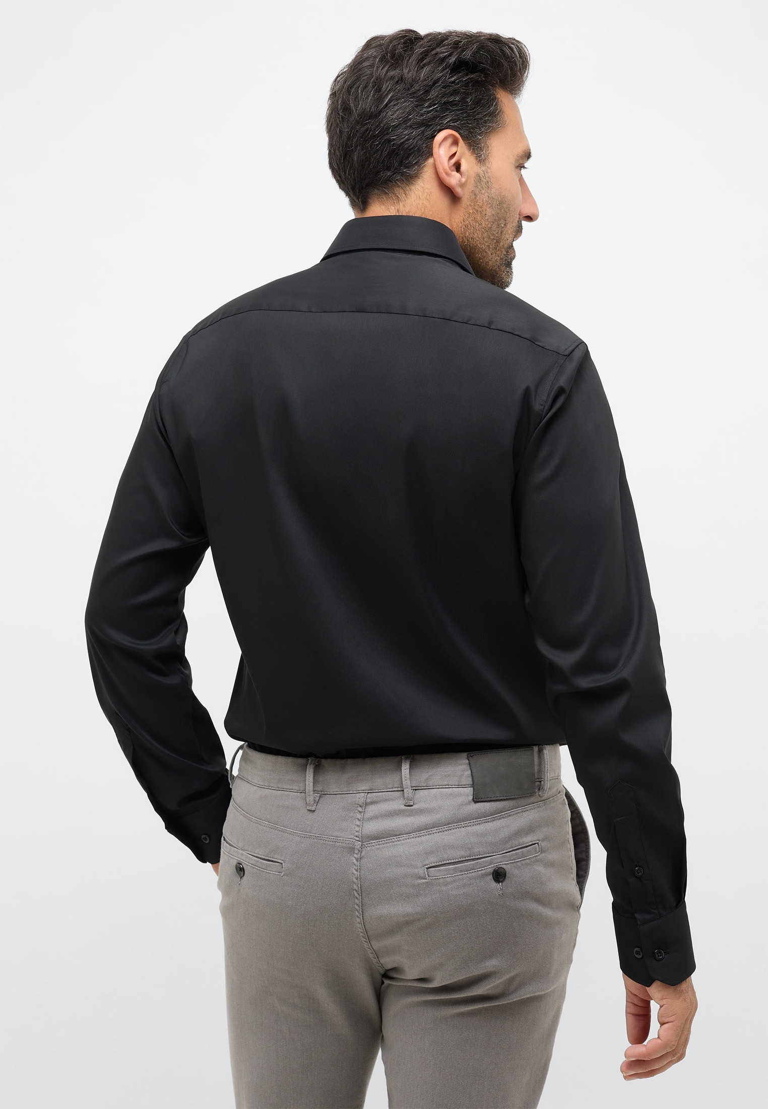 Eterna Langarmhemd »MODERN FIT«, EASY IRON (bügelleicht)