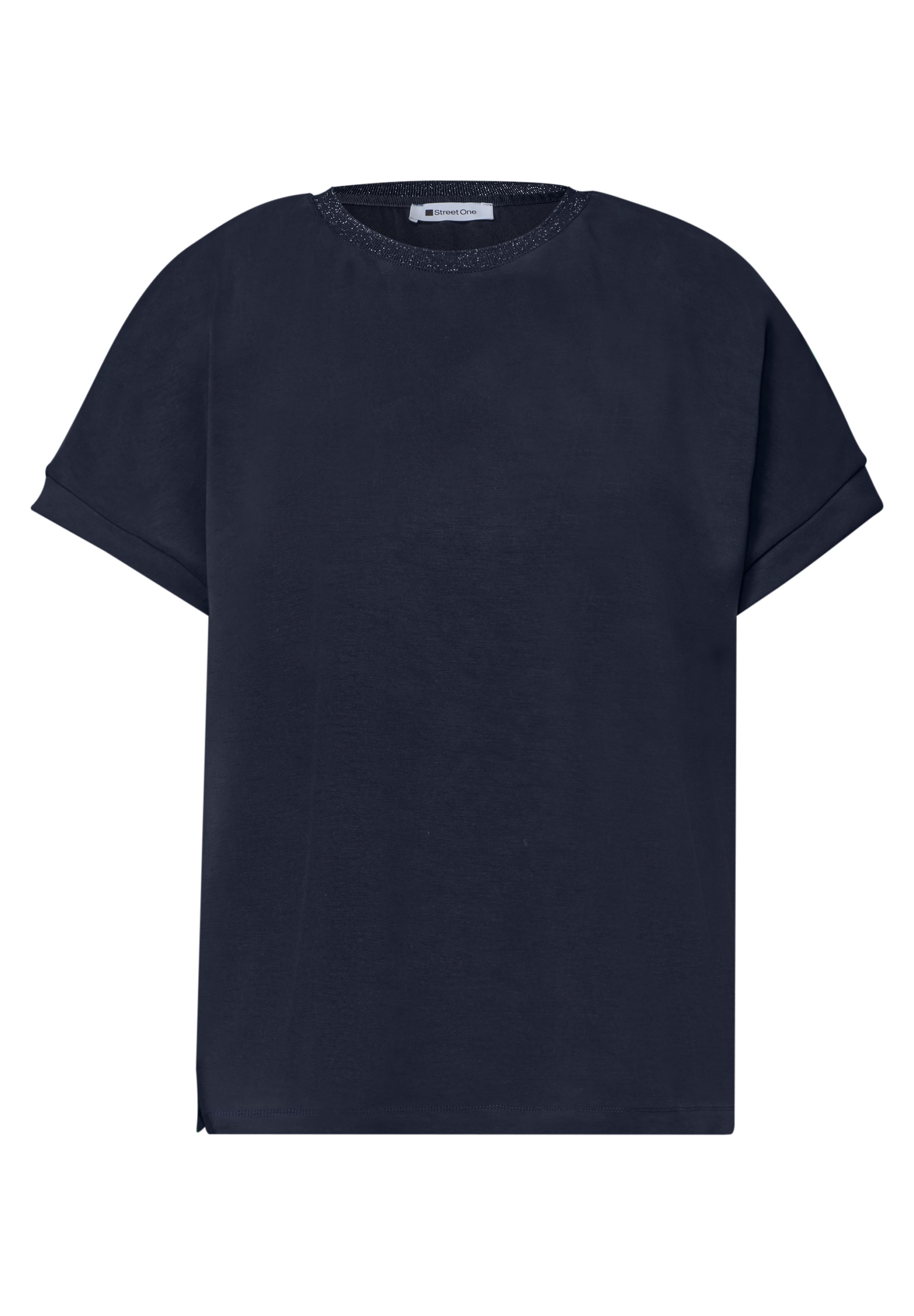 STREET ONE T-Shirt im Silk Look