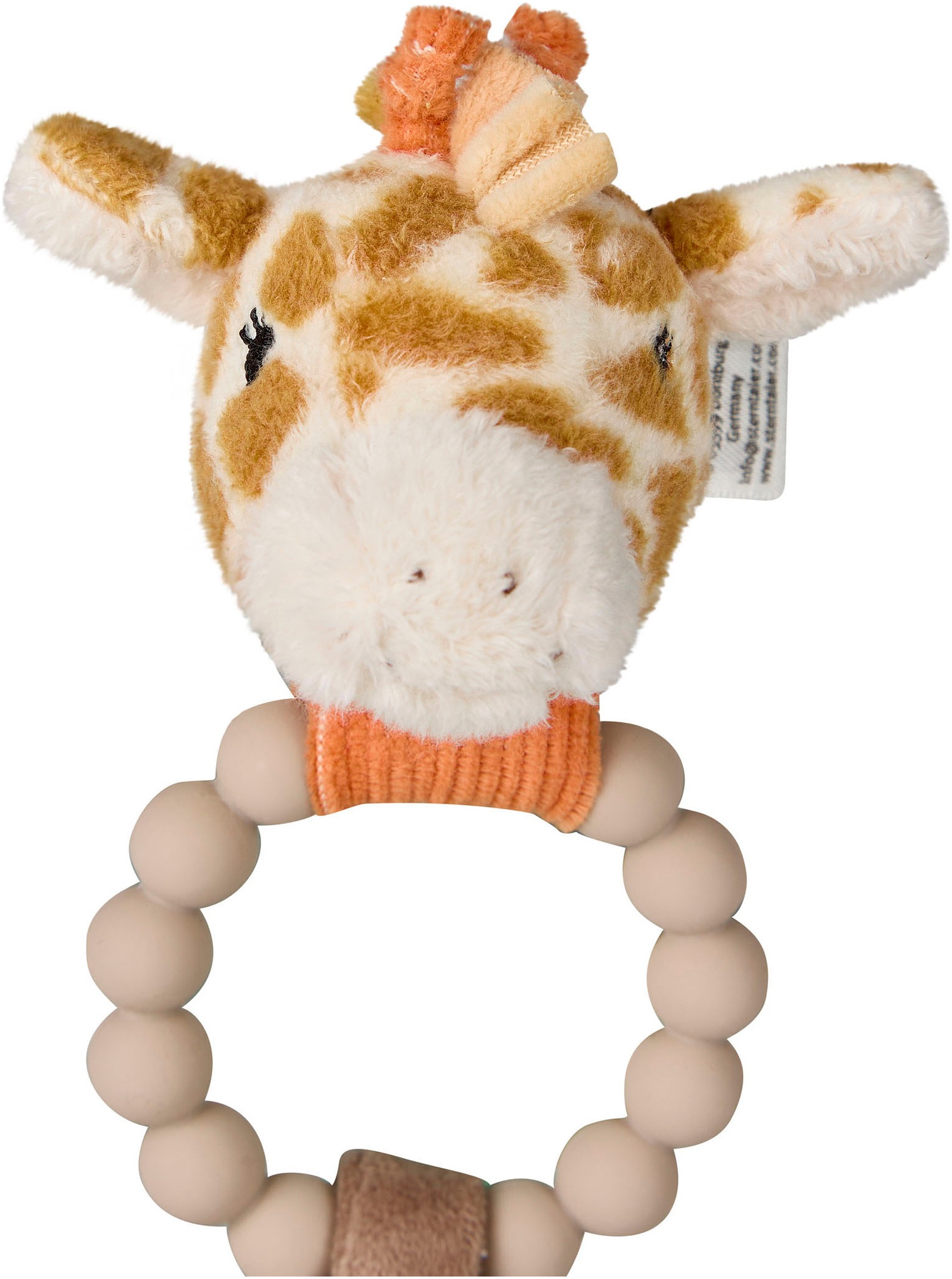 Sterntaler® Greifling »Giraffe Kaya Ring«, mit Rassel