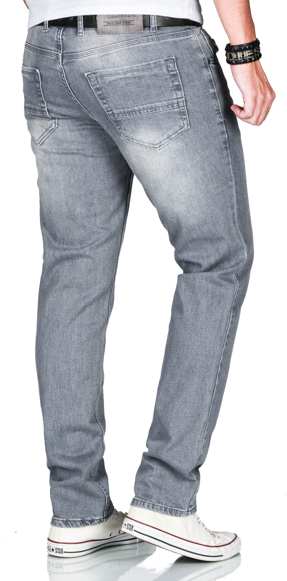 Alessandro Salvarini Slim-fit-Jeans »ASCatania«, mit used look Effekt und mit 2% Elasthan