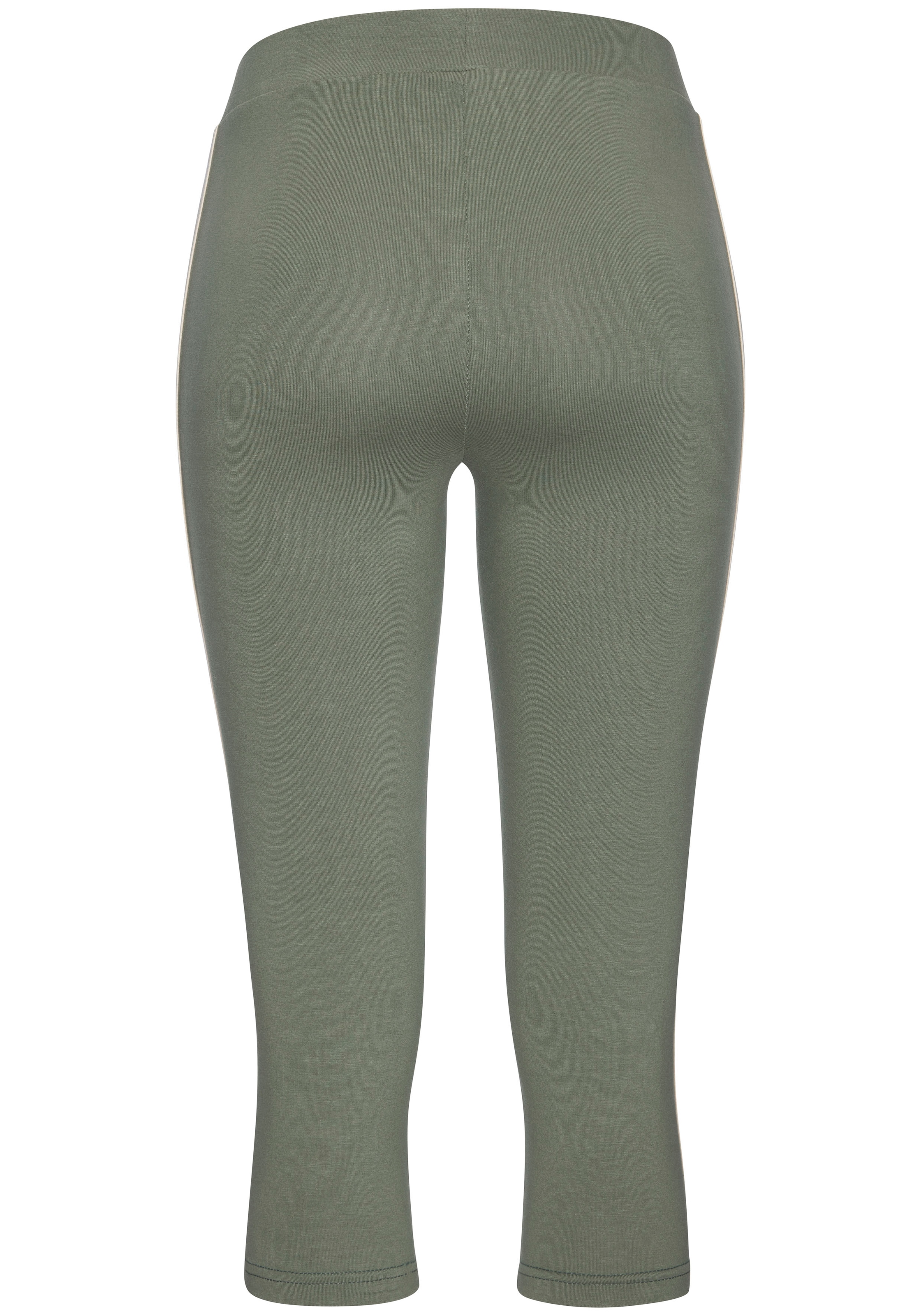 H.I.S Caprileggings, mit schmalen Seitenstreifen