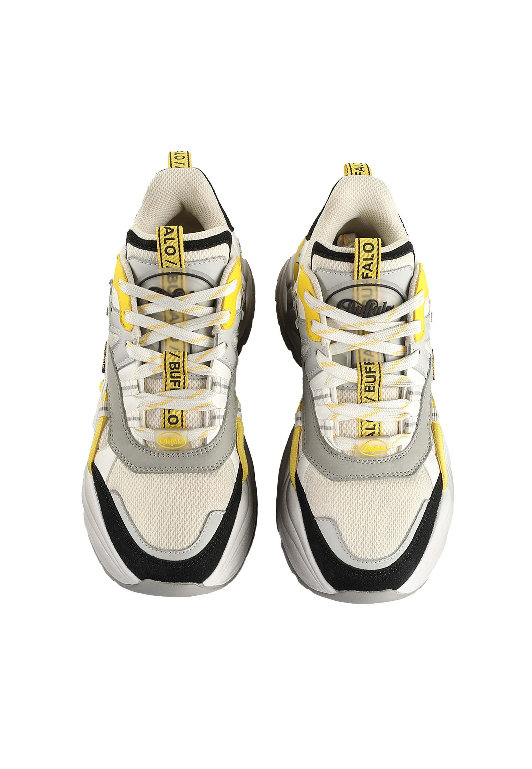 Buffalo Trainingsschuh »Buffalo Triplet HolLow Vntg Nappa/Suede/Mesh«