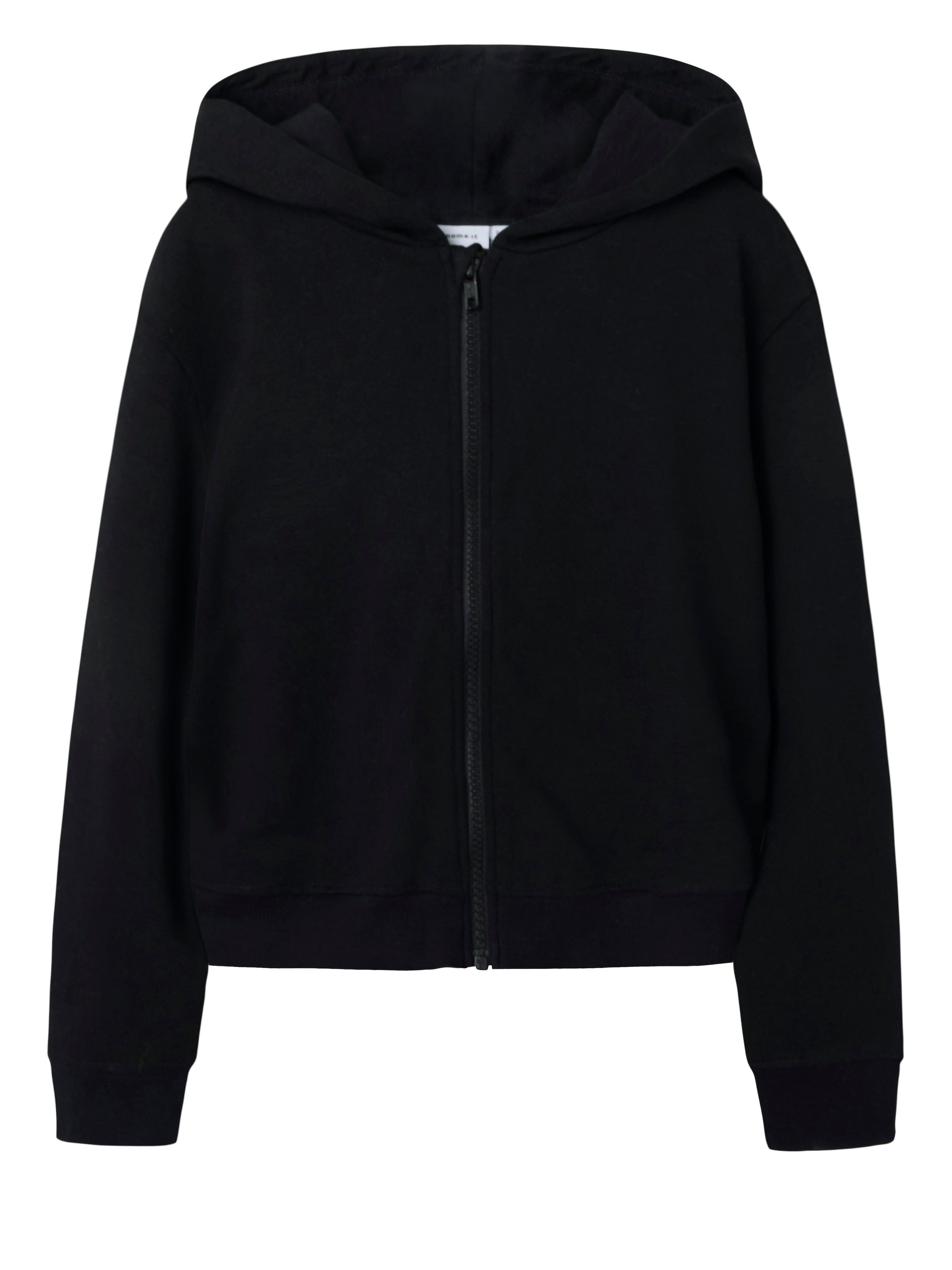 Name It Kapuzensweatjacke »NKFMILLE SHORT NREG SWE CARD WH UNB NOOS«
