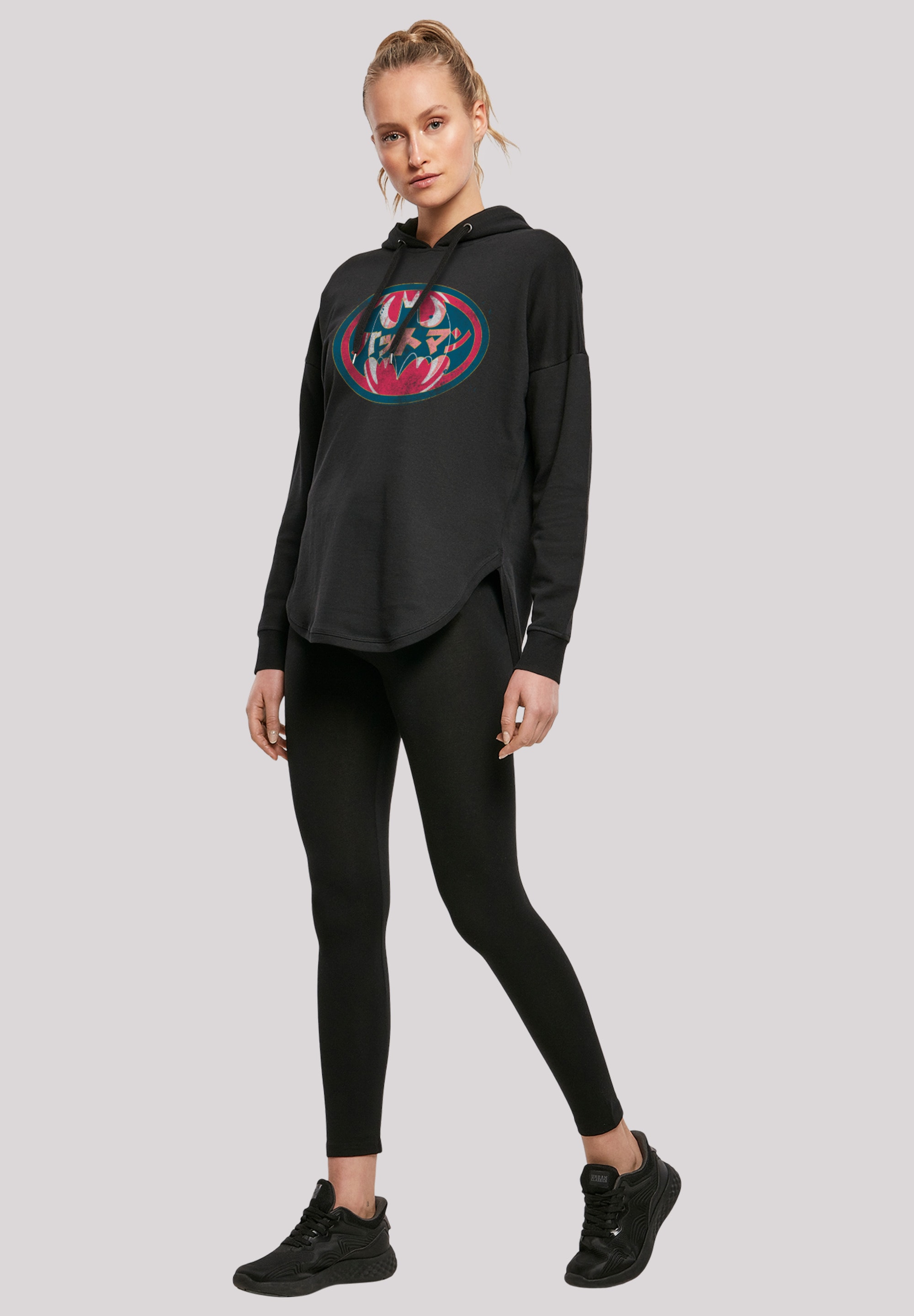 F4NT4STIC Kapuzenpullover »DC Comics Batman Japanese Logo Red«, Print