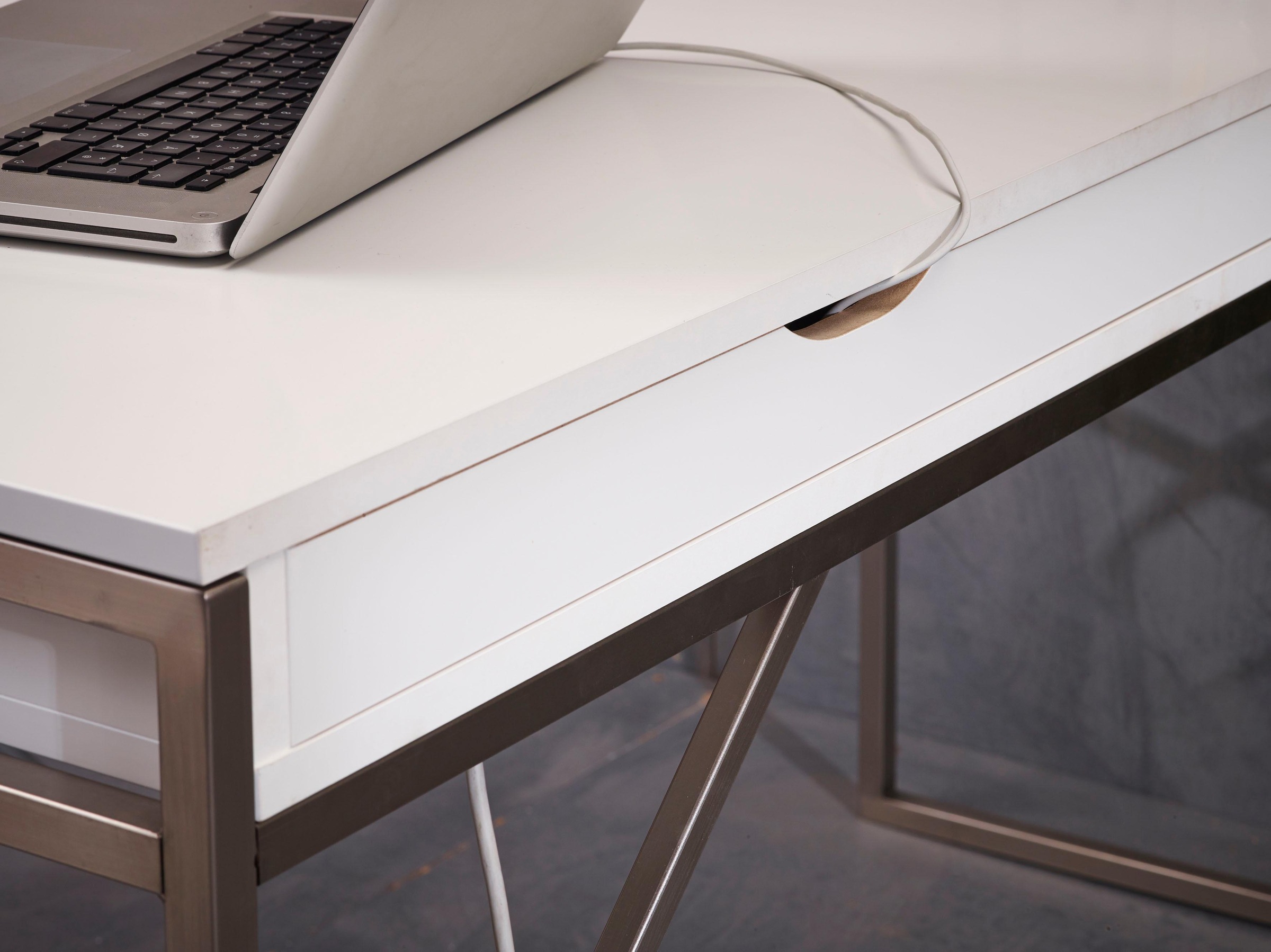 Hammel Furniture Schreibtisch »Mistral Bürotisch, Arbeitstisch, Tisch, Computertisch«, mit Gestell, B: 137,4 cm, Designmöbel