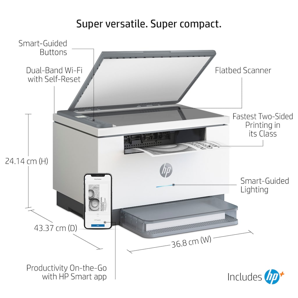 HP Laserdrucker »LaserJet MFP M234dwe s/w AiO«