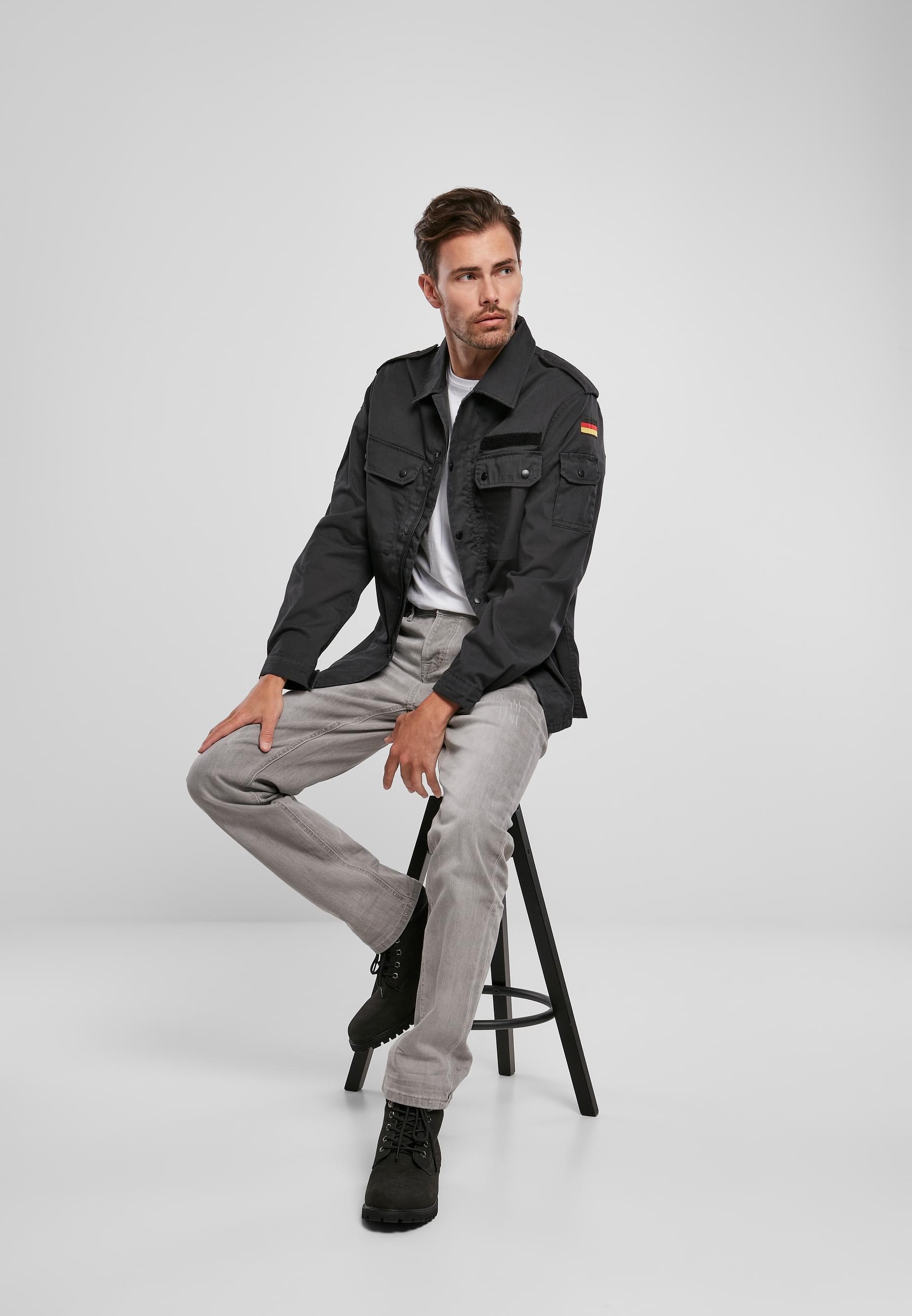 Brandit Kurzarmhemd »Brandit Herren BW Feldbluse«, (1 tlg.)