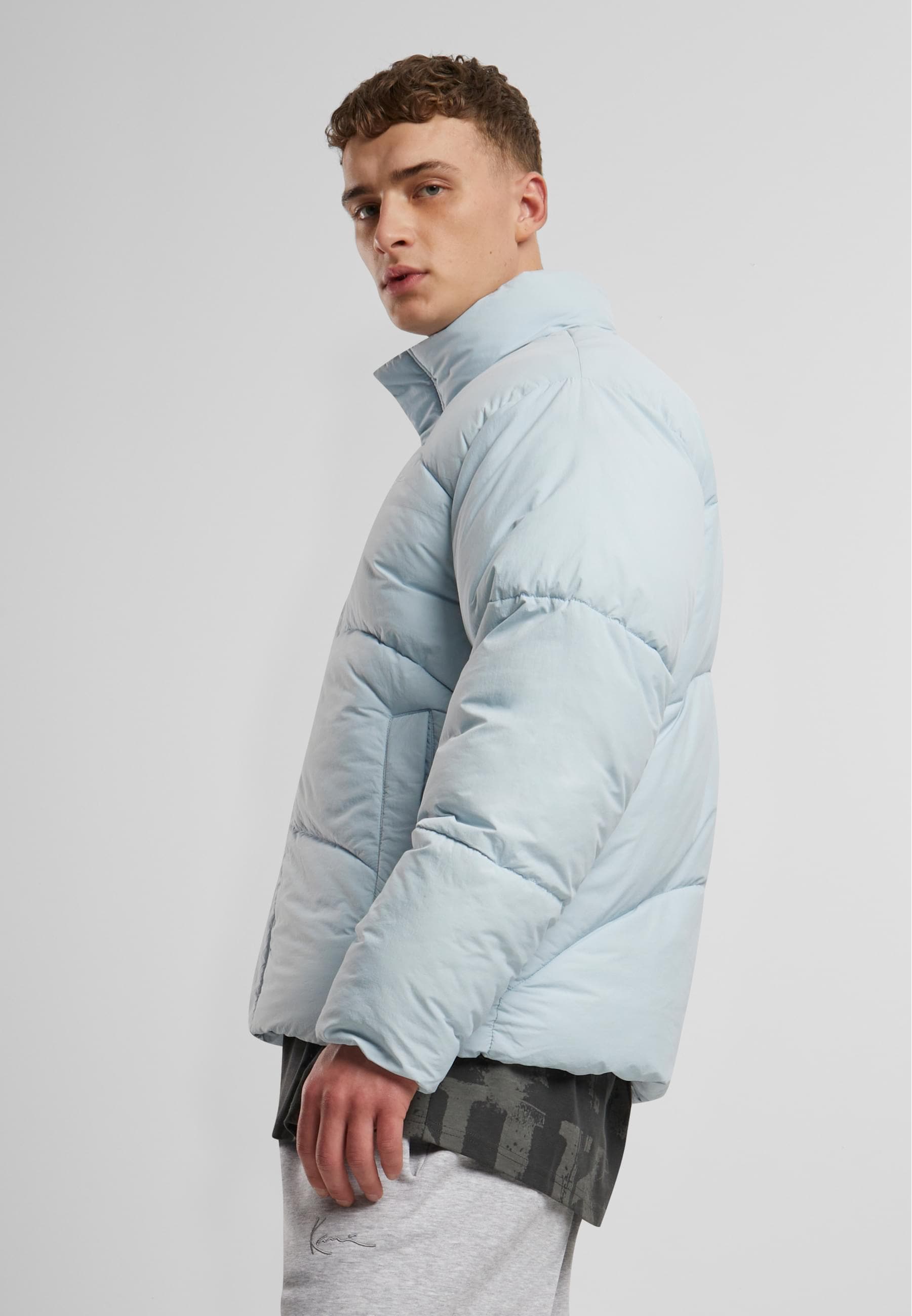 Karl Kani Winterjacke »Karl Kani Karl Kani Small Signature Puffer Jacket«, (1 St.), ohne Kapuze