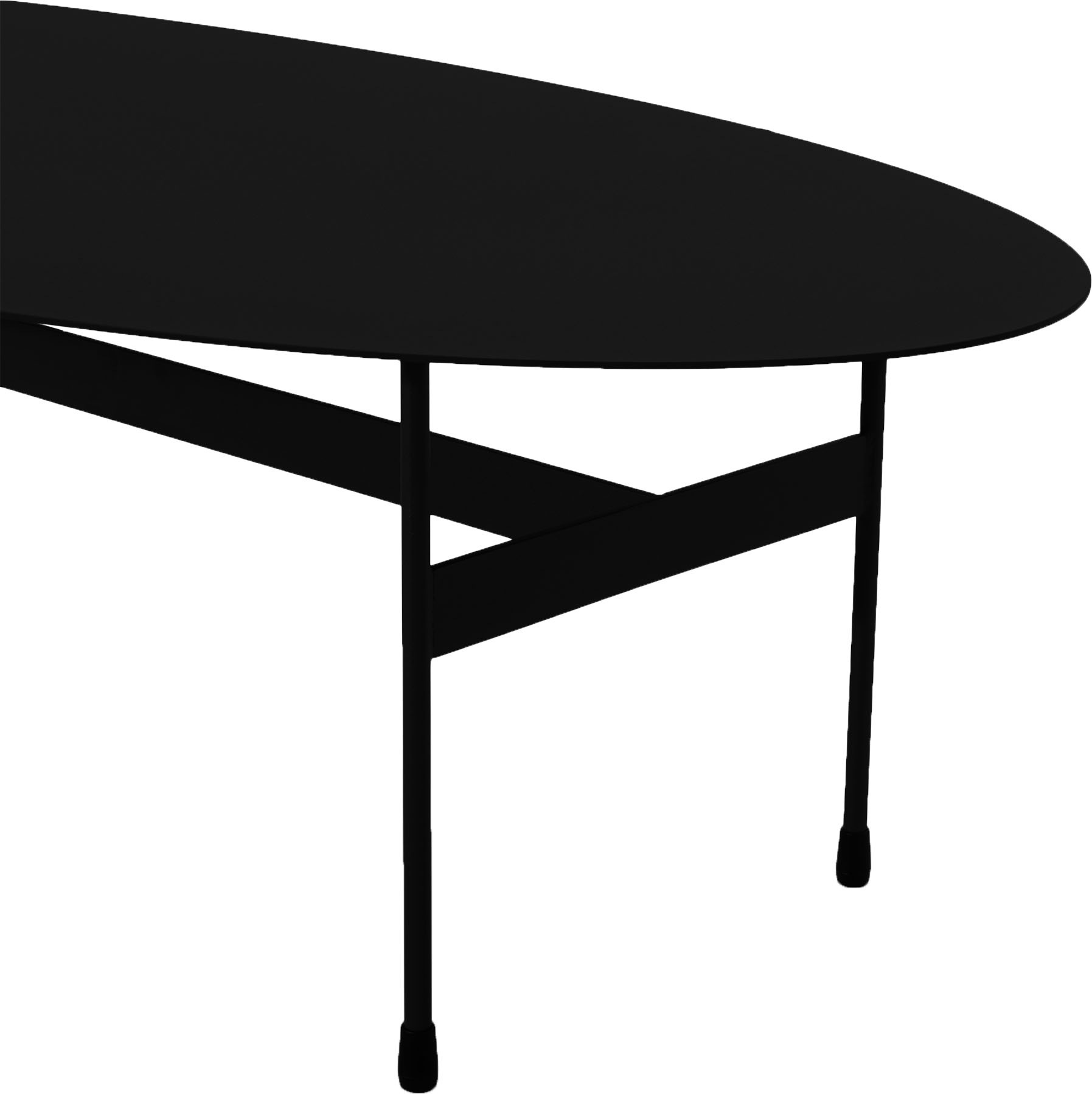 Spinder Design Couchtisch »MIRA OVAL«, Couchtisch aus Stahl