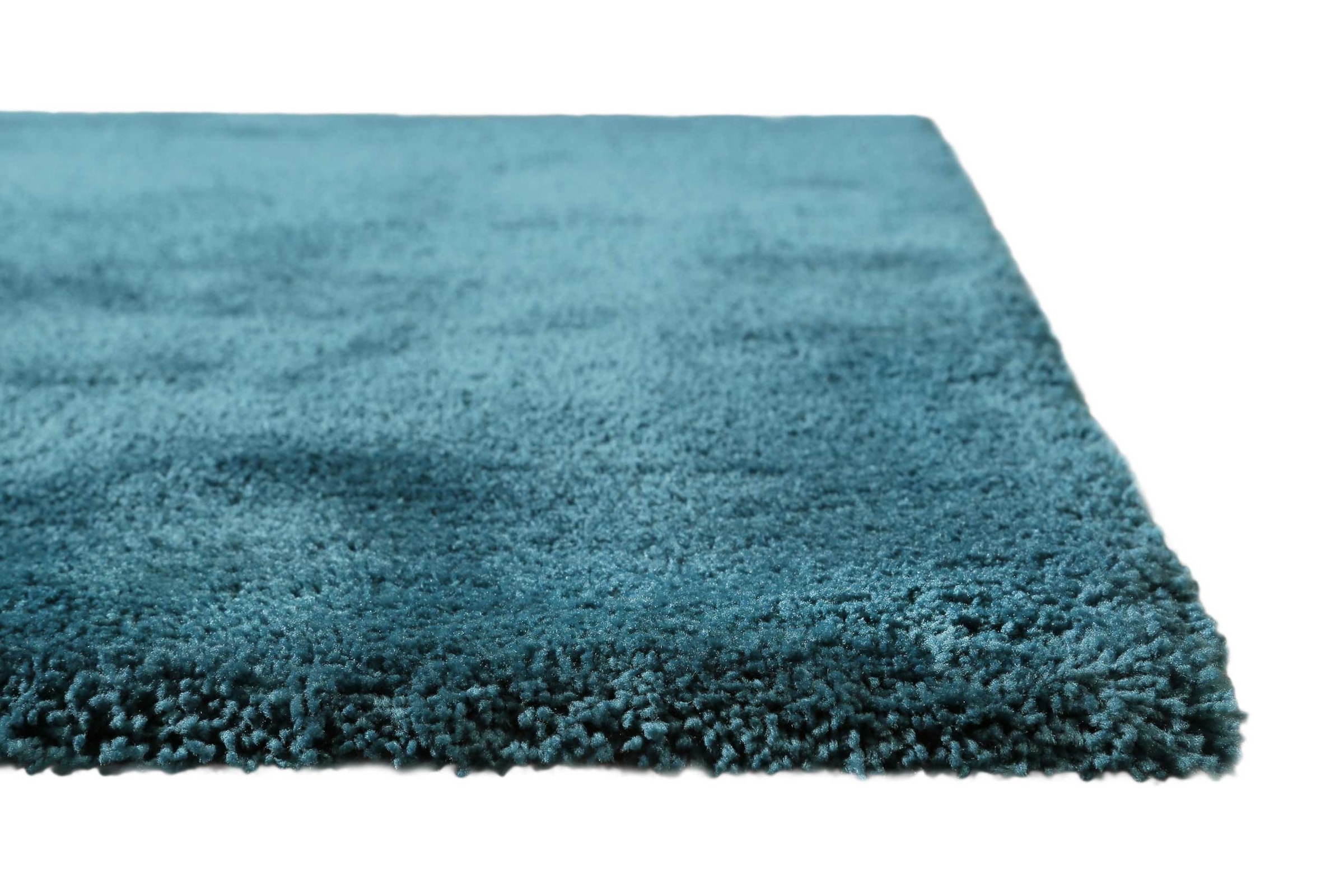 Homie Living Teppich »Pisa«, rund, 25 mm Höhe, Hochflor, Microfaser, uni, weich, Shaggy, Wohnzimmer, Schlafzimmer