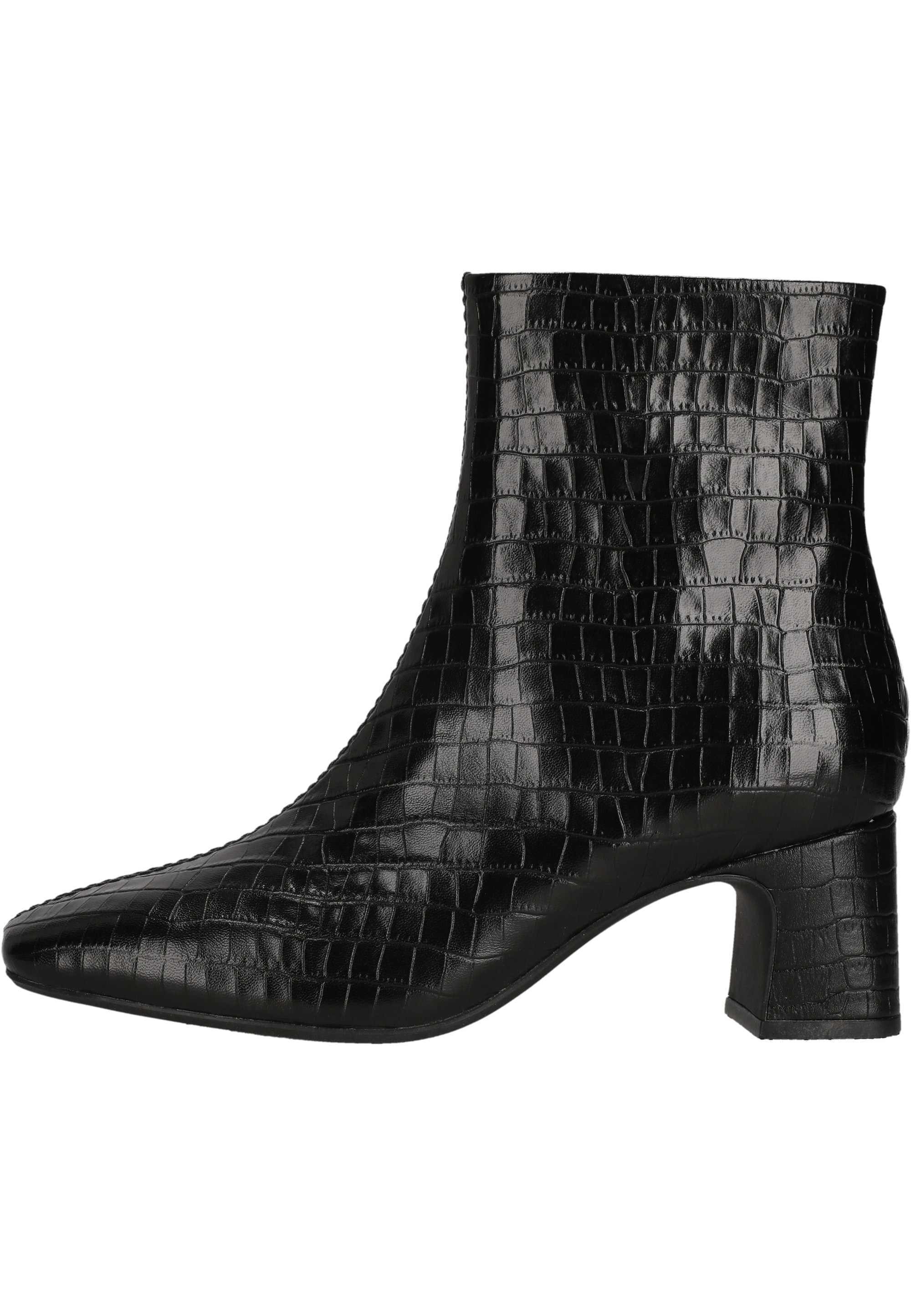 Clarks Stiefelette »Fernie Zip«  mit Reptilien-Optik