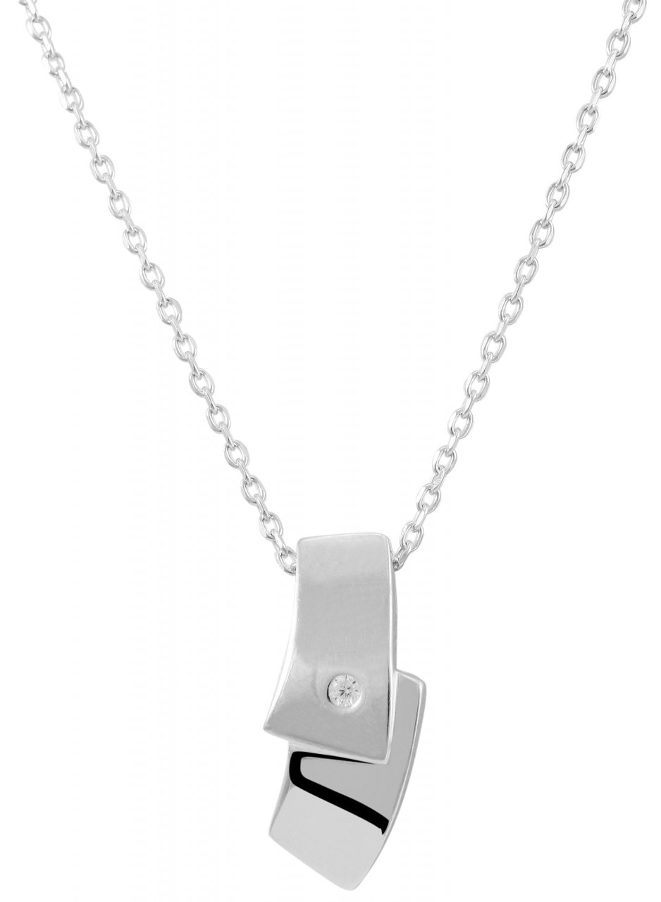 Adelia´s Kettenanhänger »Neuheit 2025 - moderner Schmuck Anhänger aus 925 Sterling Silber«