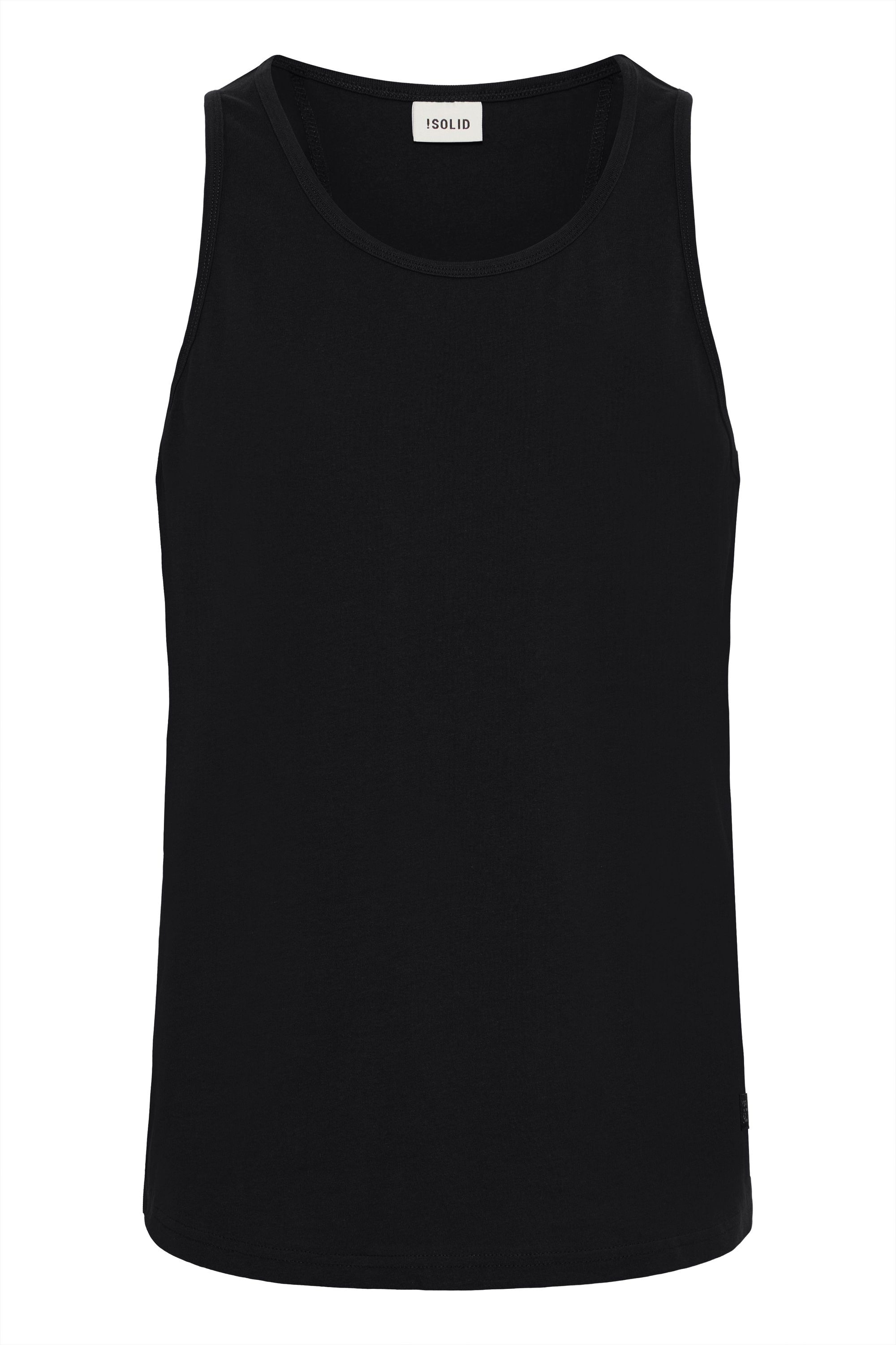 SOLID Herren Longtop "Rundhalsshirt SDJulisto", schwarz, Gr. M, Obermaterial: 100% Baumwolle CO., Tops