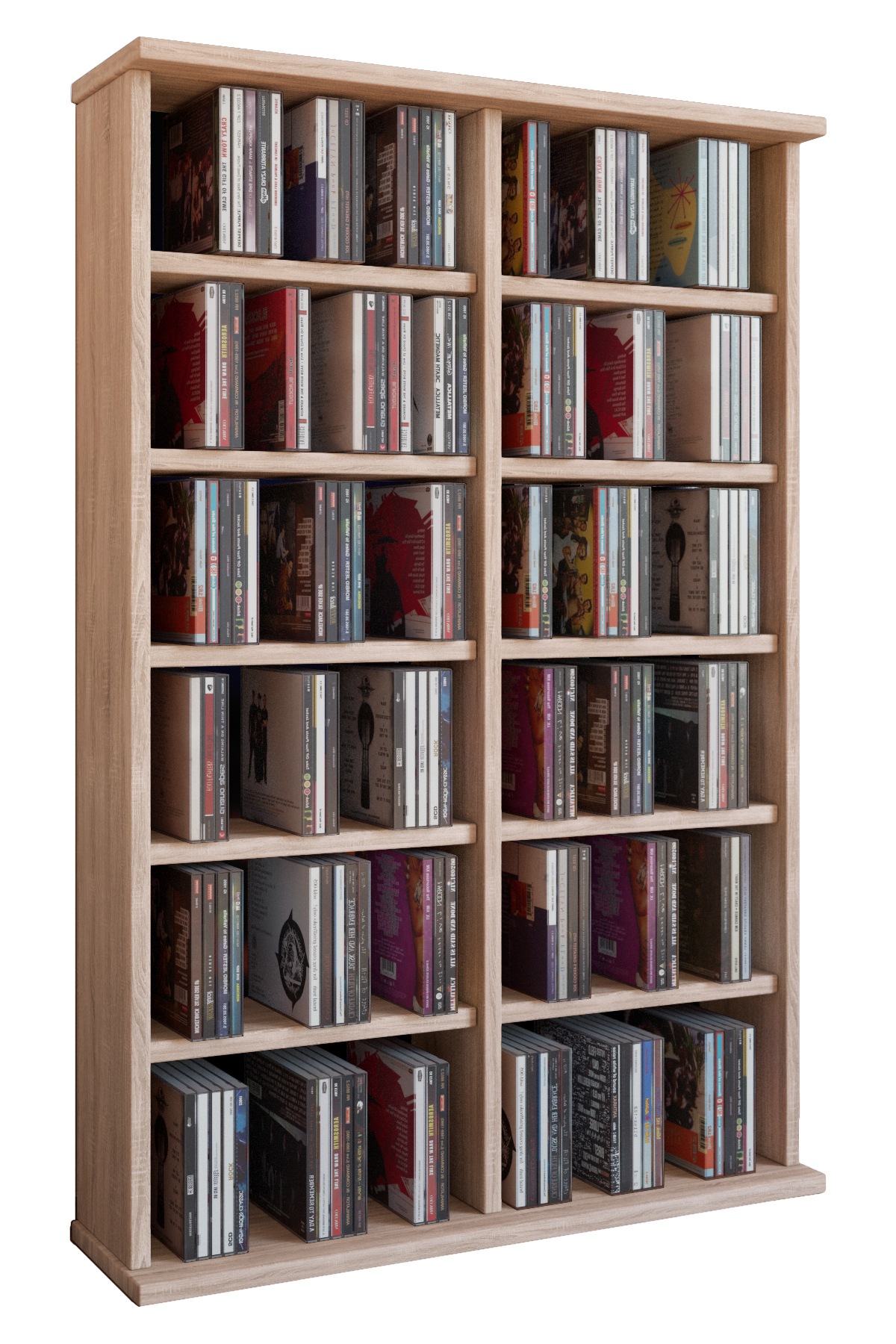 VCM Media-Regal "Holz CD DVD Stand Regal Schrank Ständer Ronul" 1 Stk. tlg. günstig online kaufen