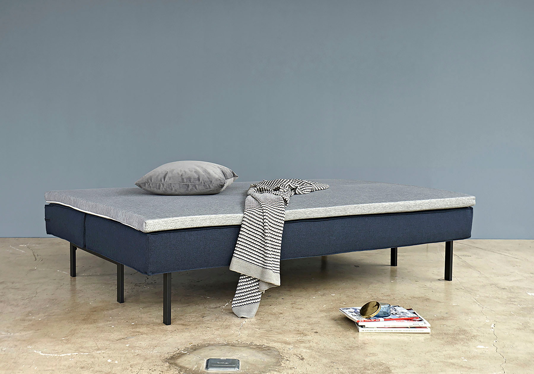 INNOVATION LIVING ™ 3-Sitzer »Sly, Schlafsofa, Dauerschlaffunktion, bequem und komfortabel«, Federkernmatratze; leichtgängiger Auszugmechanismus