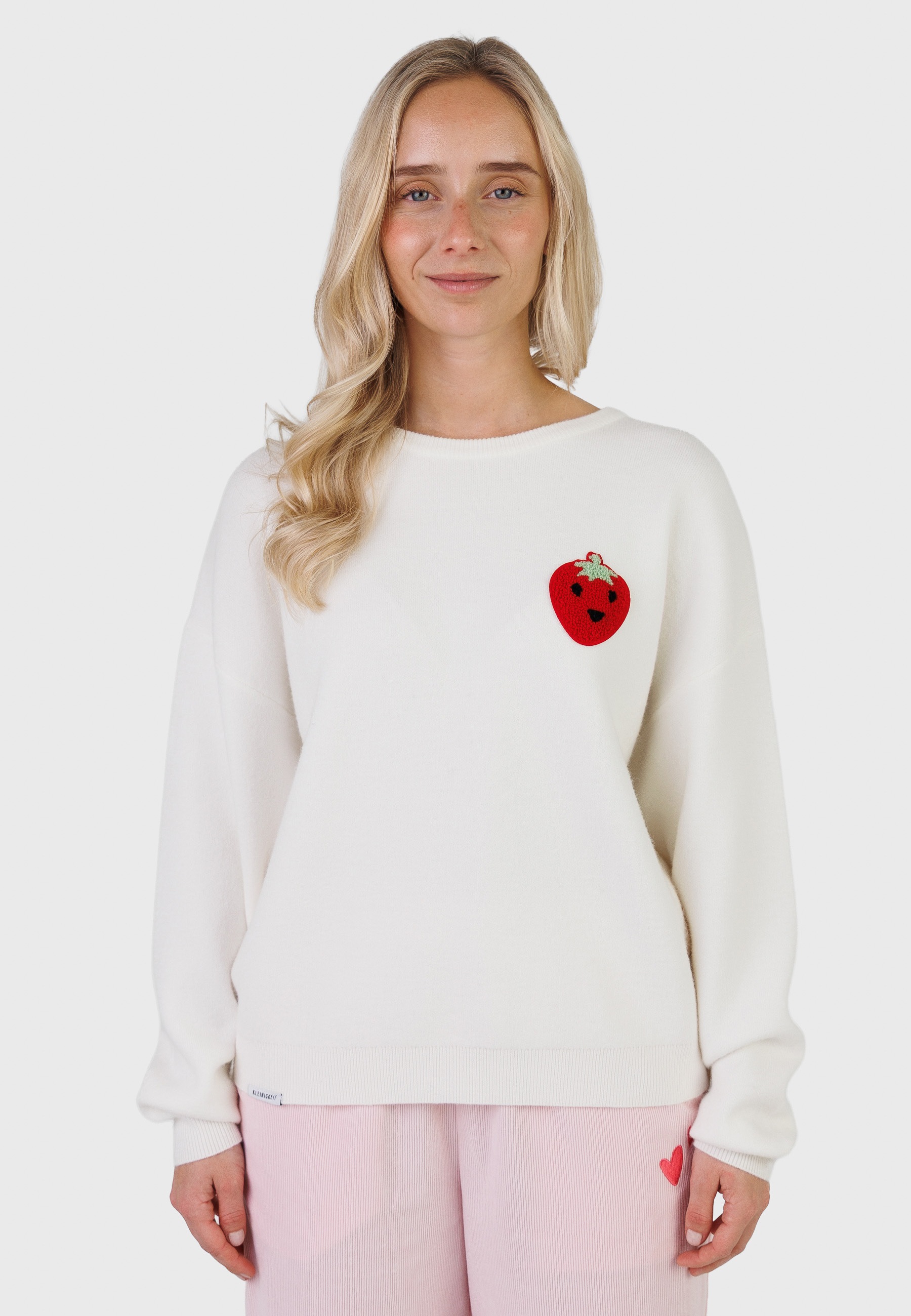 Kleinigkeit Sweater »Kleinigkeit Wollma Haypatch«
