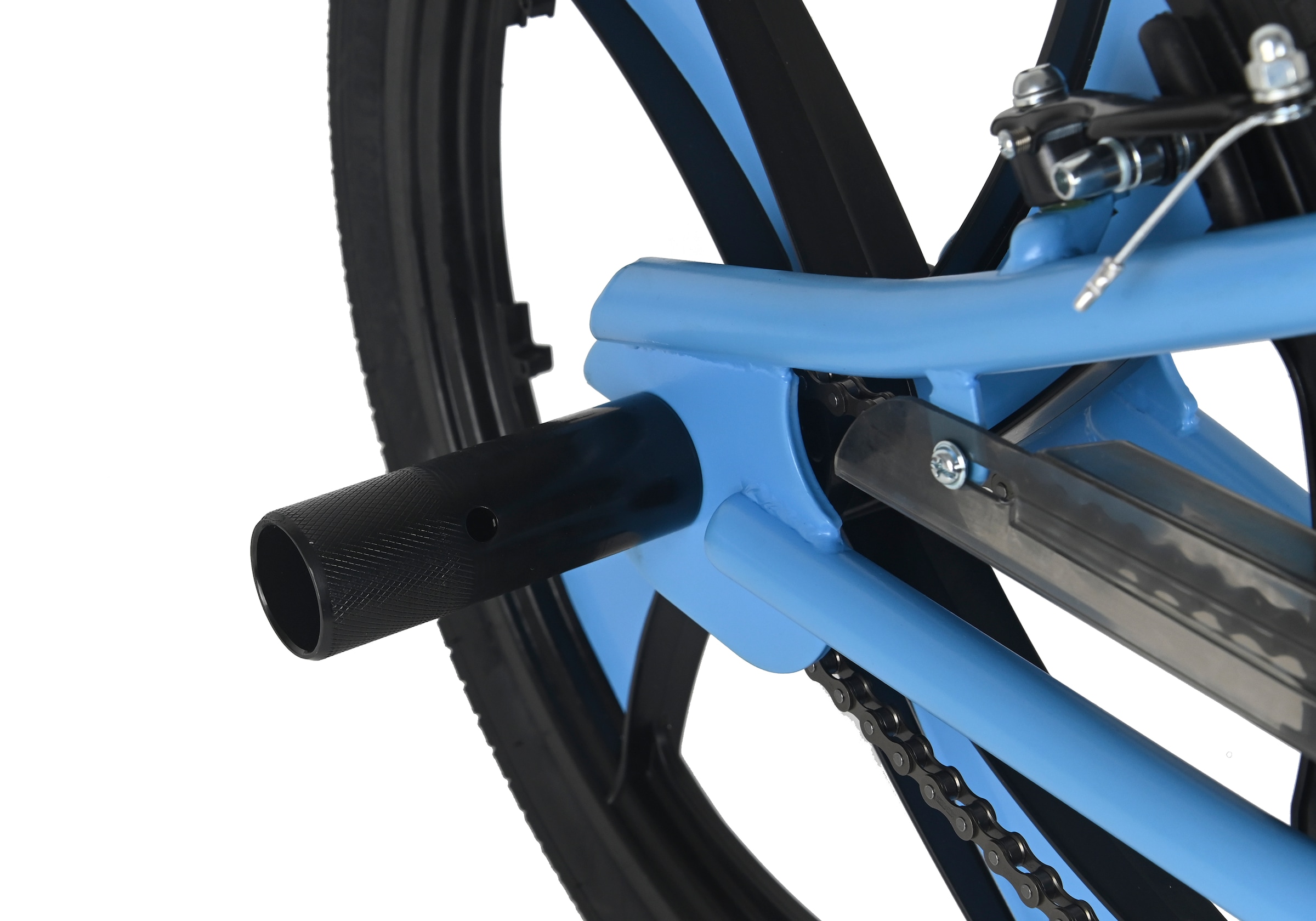WYLD BMX-Rad »Walley Blau 360 Rotor 2 Pegs Kinder BMX ab 7 Jahre« 1 Gang ohne Schaltung