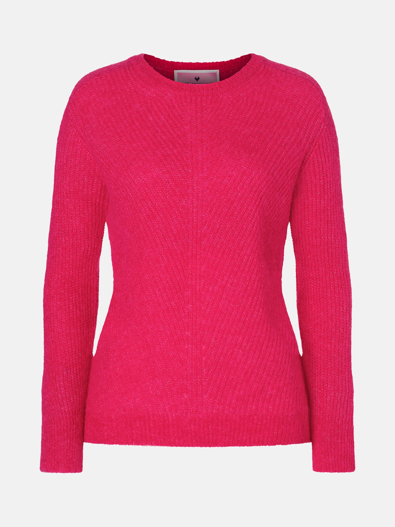 Lieblingsstück Strickpullover »Babro«, Rundhals mit Alpakawolle