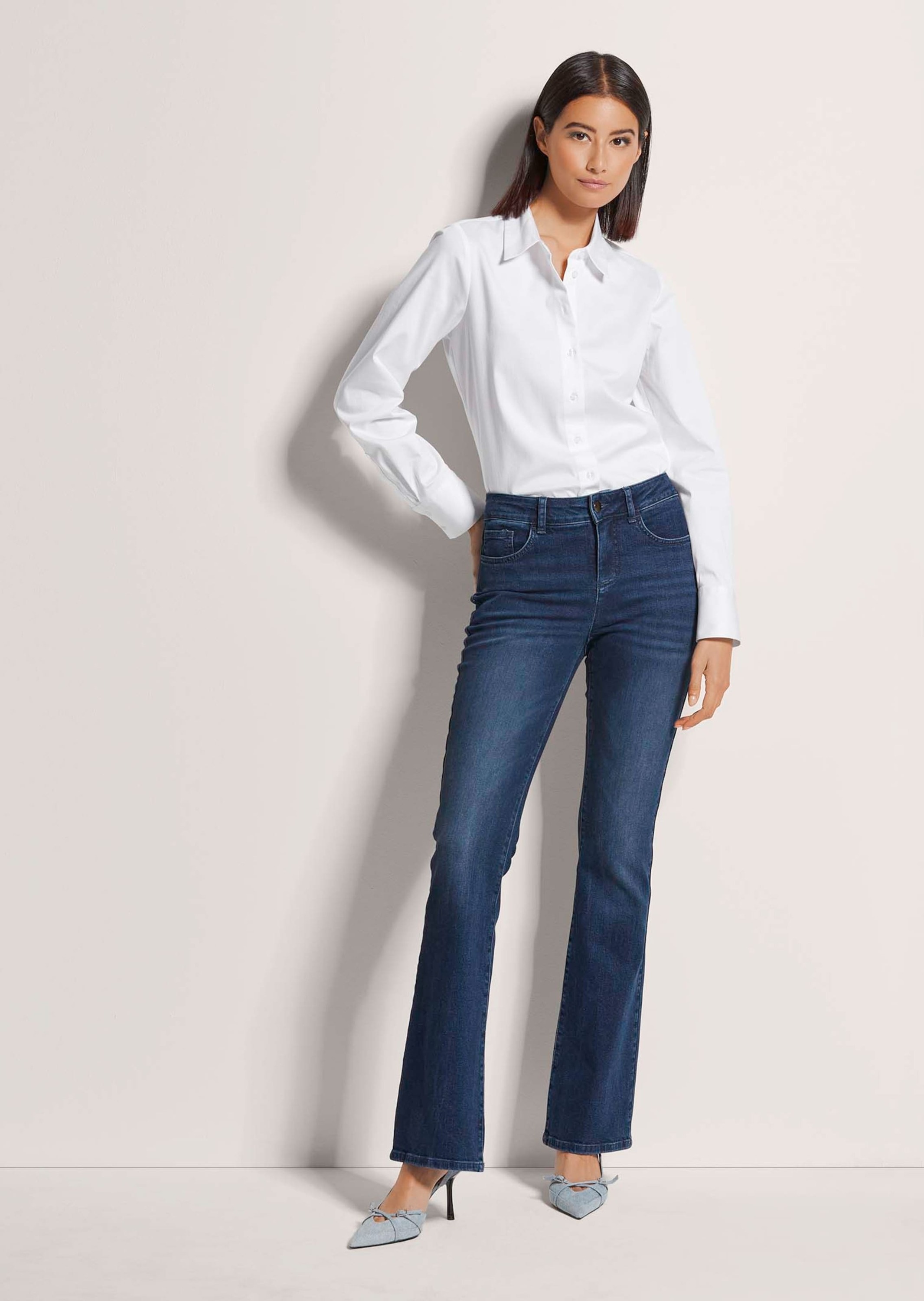 Thumbnail - MADELEINE Regular-fit-Jeans "Jeans Bootcut-Jeans"