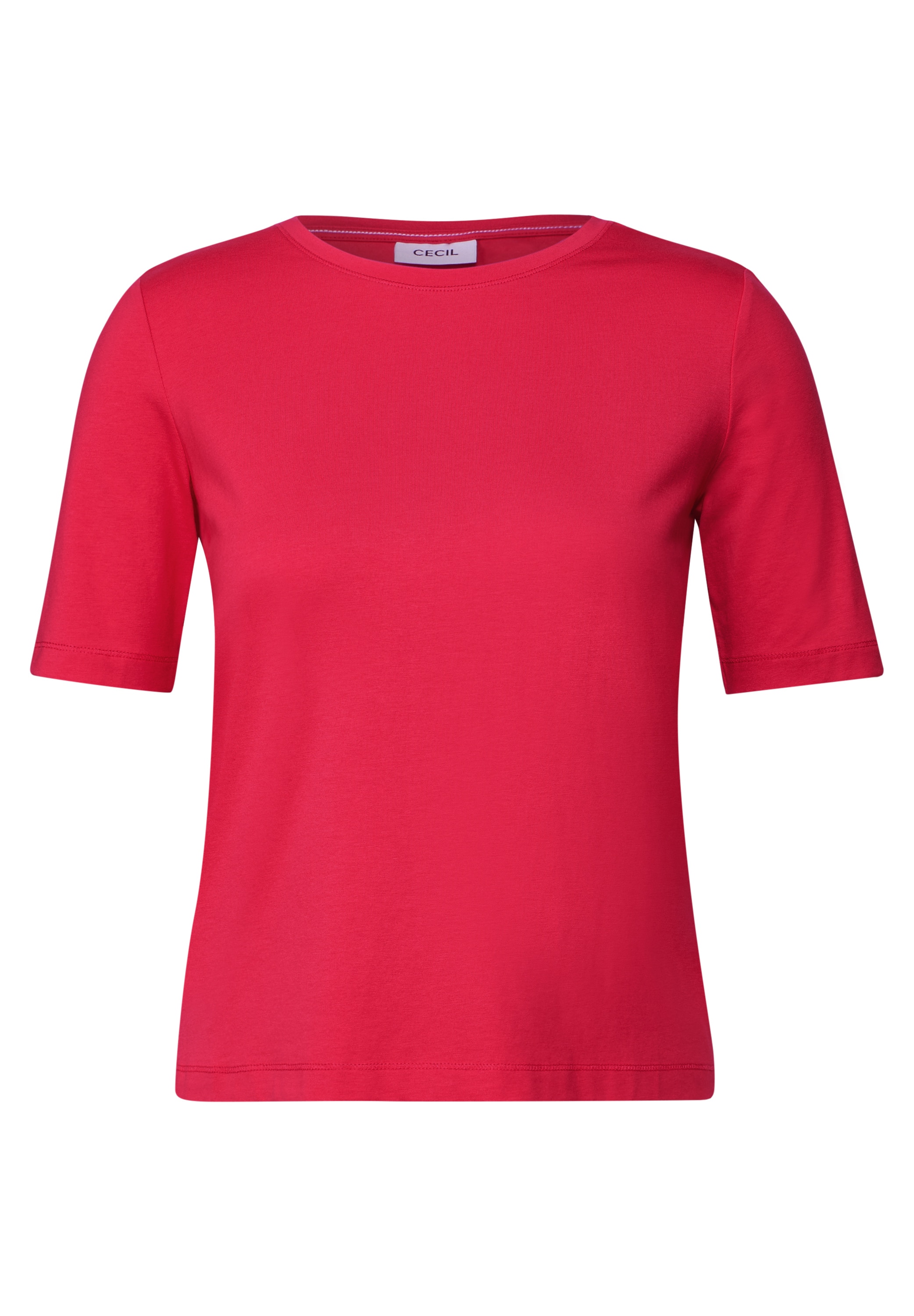 Cecil T-Shirt, im soften Baumwoll-Mix