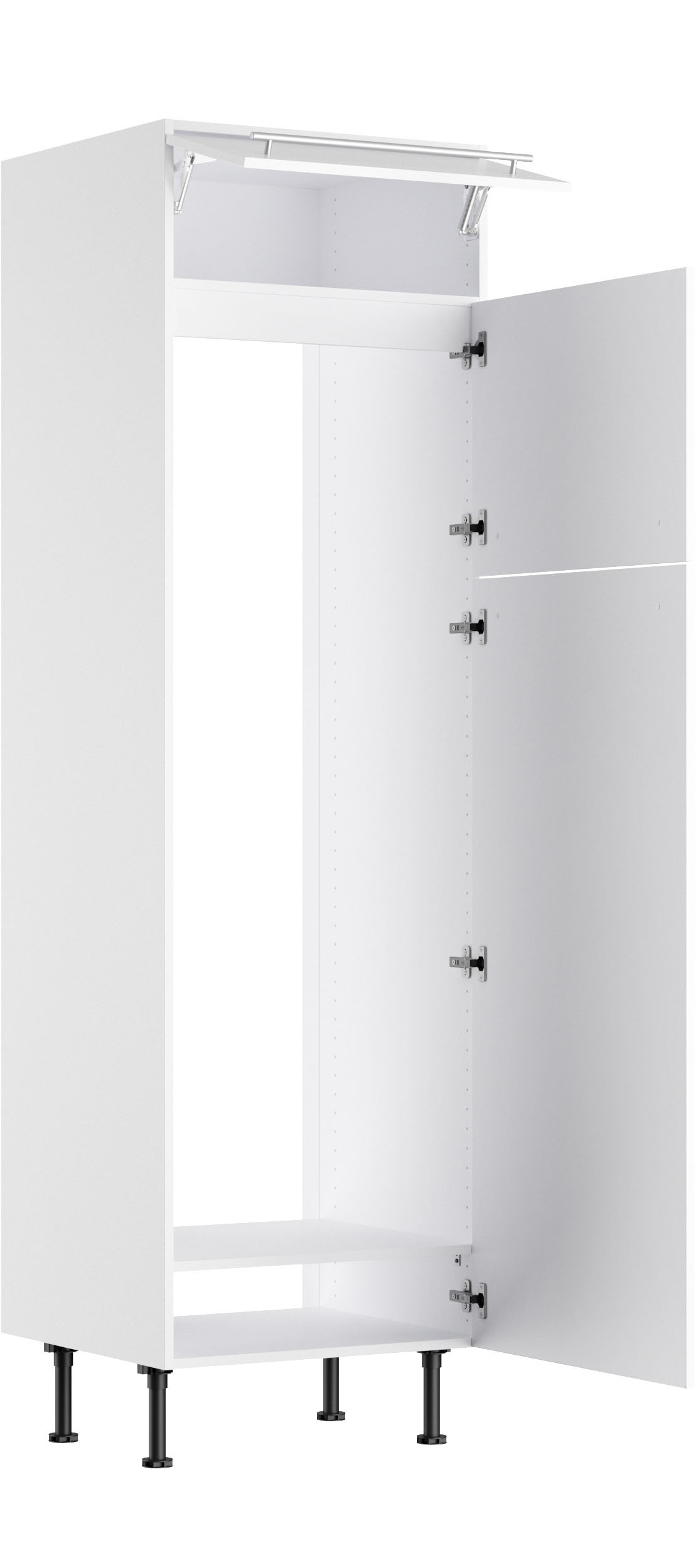OPTIFIT Kühlumbauschrank »Bern2«, Breite 60 cm, Höhe 211,8 cm, 1 Klappe, 2Türen