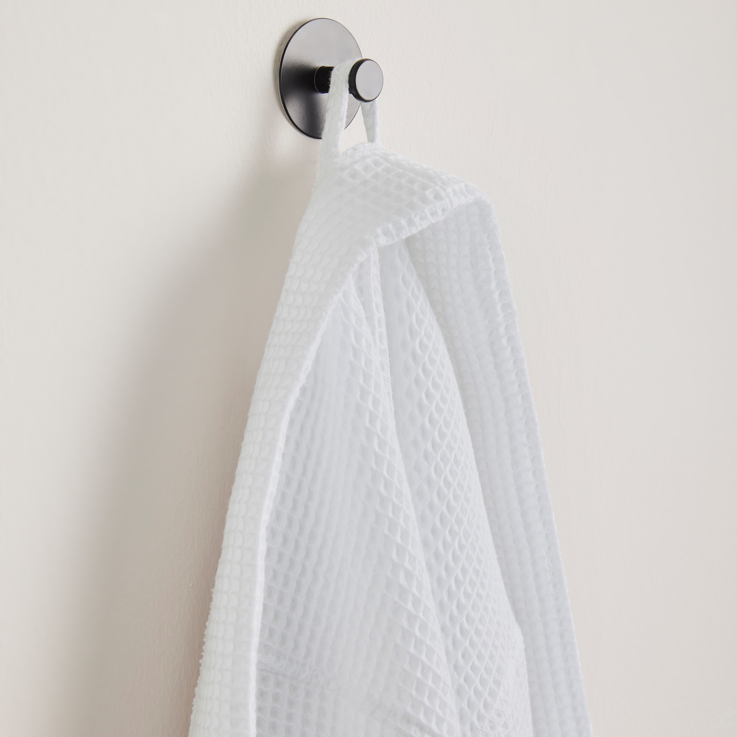 my home Unisex-Bademantel »Inga, ideal für Sauna & Spa, Hotelbademantel, Morgenmantel«, (1 St.), Waffelpiqué, kleines Packmaß, Taschen, Damen & Herren, S-3XL