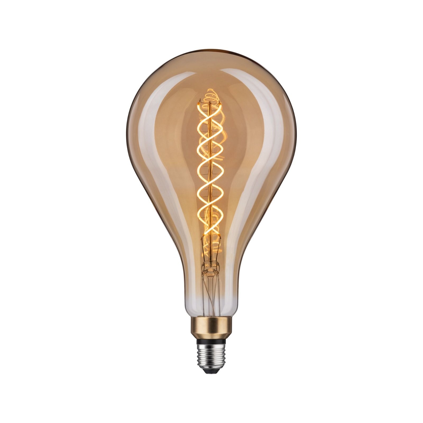 Paulmann LED-Leuchtmittel »BigDrop 400lm 1800K gold 7W doppel spiral 230V  Filament«, 1 St. | BAUR