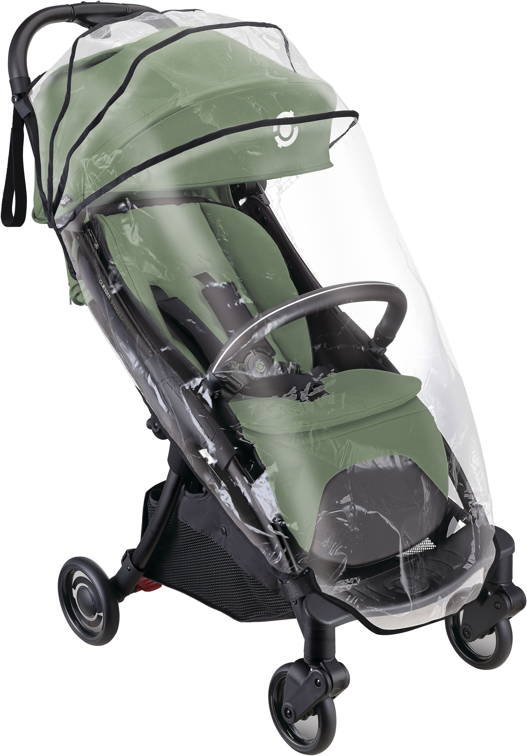Thumbnail - Globber Kinder-Buggy "STROLL LITE" 22 kg mit 1-Hand-Falt-Automatik, Reisebuggy