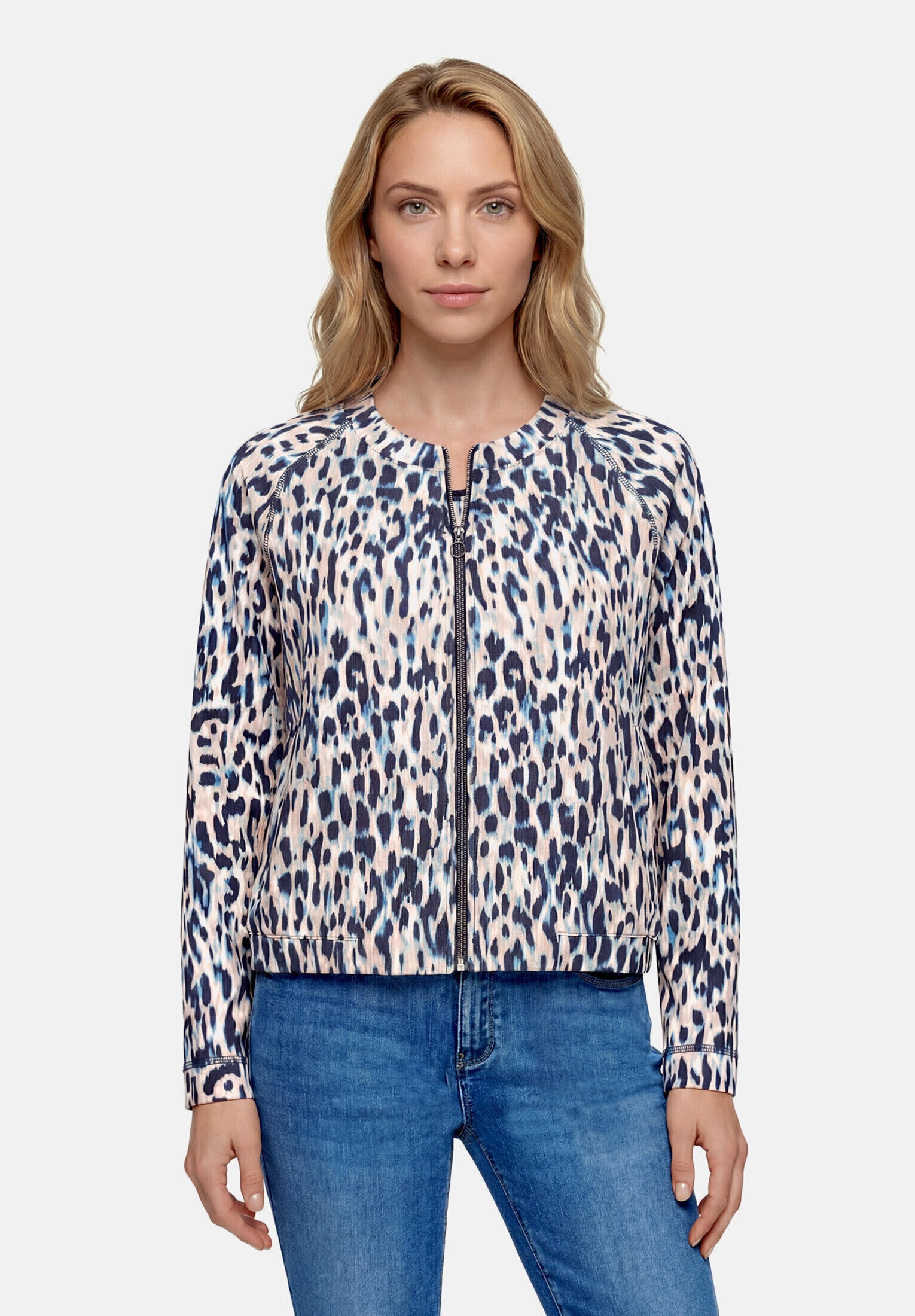 Betty Barclay Sweatjacke »Damen mit Rippenstruktur«