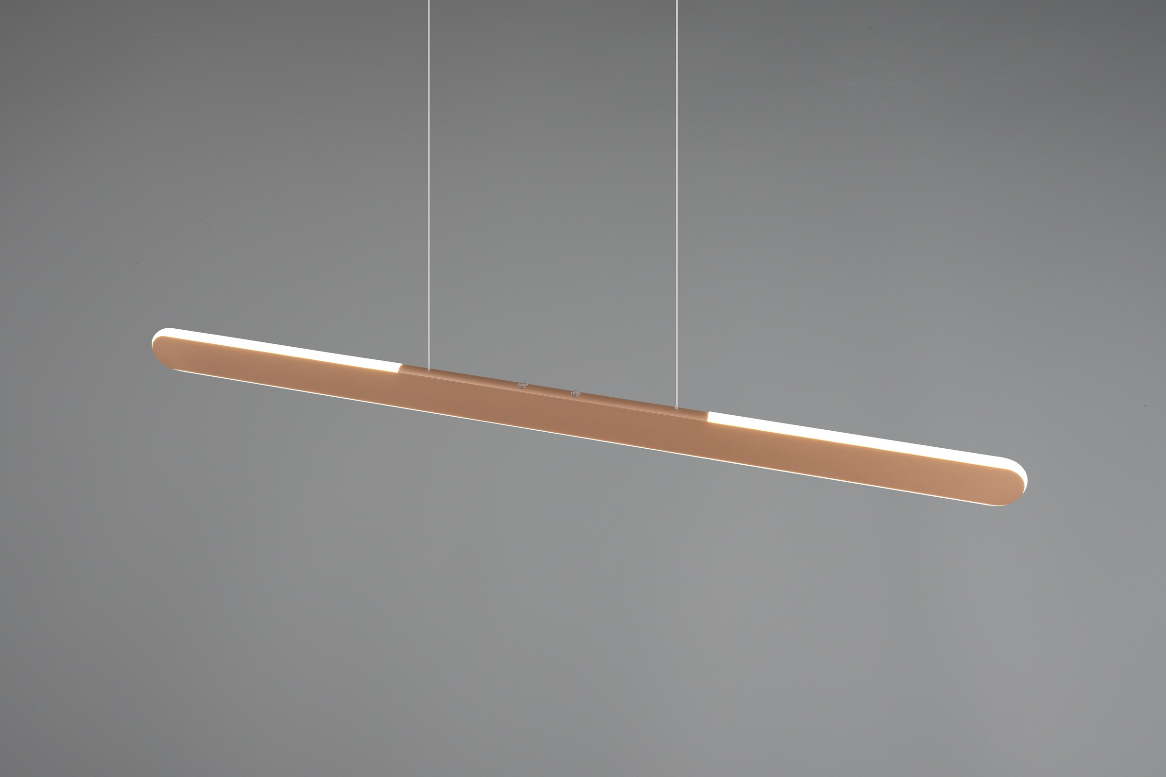 TRIO Leuchten LED Pendelleuchte »HELIOS, bis 150 cm höhenverstellbare LED Hängelampe 28W 3300 Lumen«, 1 flammig, Leuchtmittel LED-Board | LED fest integriert, CCT warmweiß-kaltweiß 2700-6500K, dimmbar Touch Sensor, up+down light