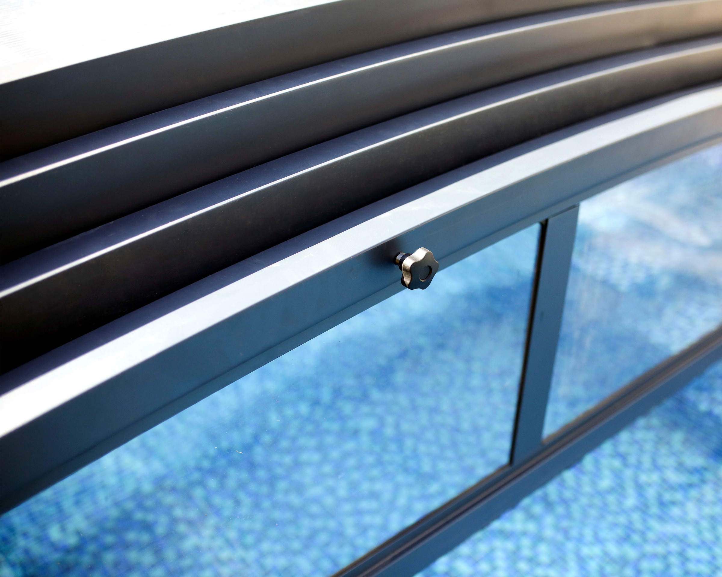 Palram - Canopia Poolverdeck »Palram - Canopia Poolüberdachung Majorca«, für rechteckige Pools bis zu 4 x 6 m geeignet