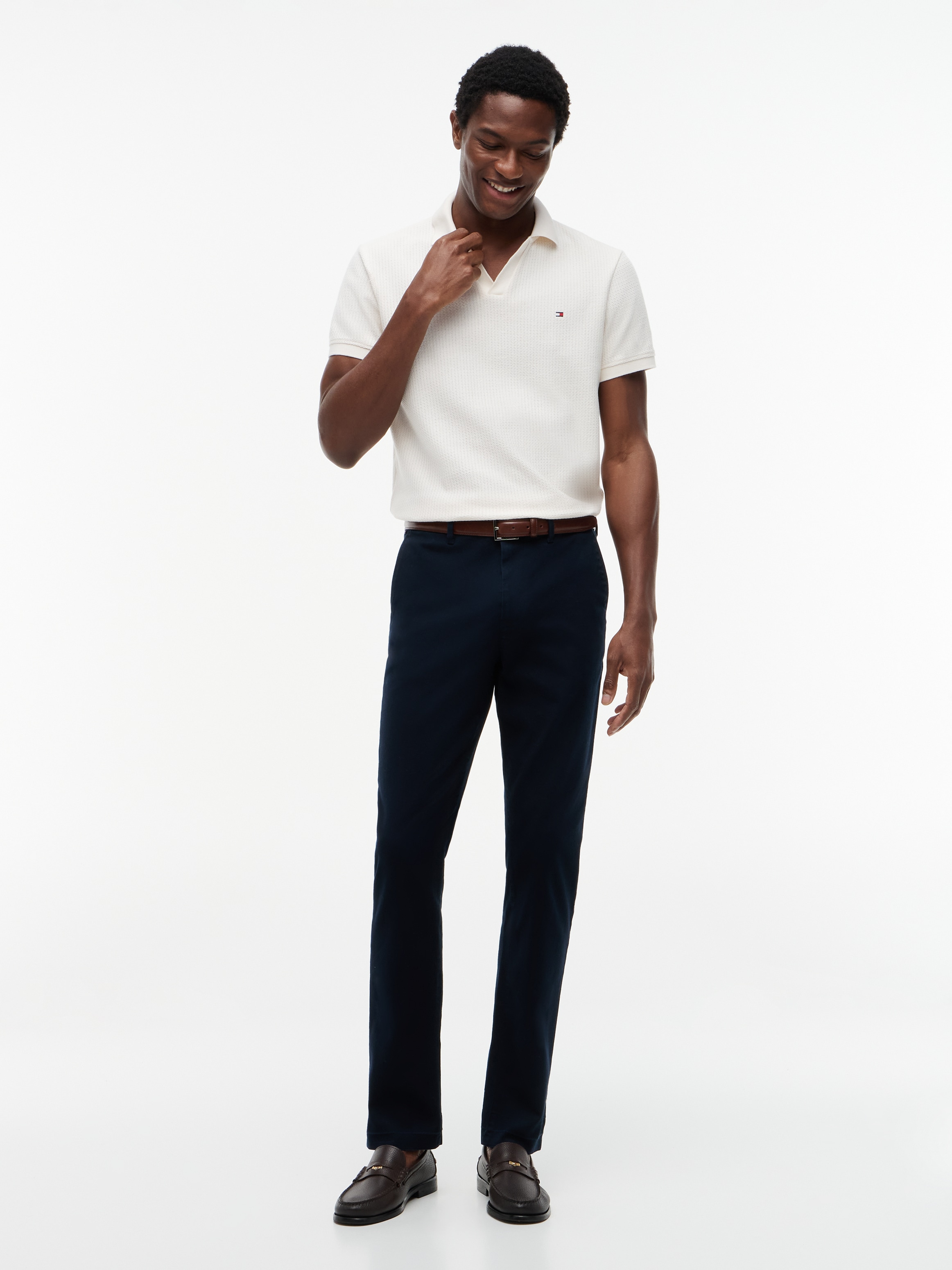 Tommy Hilfiger Chinohose »DENTON OPEN STRUCTURE«  mit Struktur