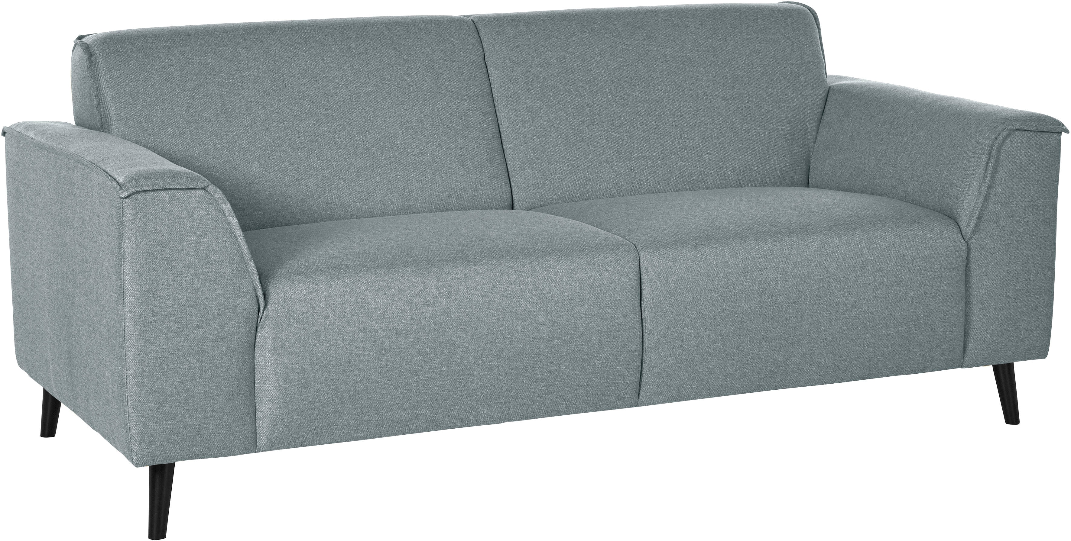 DOMO collection 2,5-Sitzer "Amora tolle Verarbeitungsdetails, komfortabel," mit Federkern, Fußhöhe passend für gängige Saugroboter