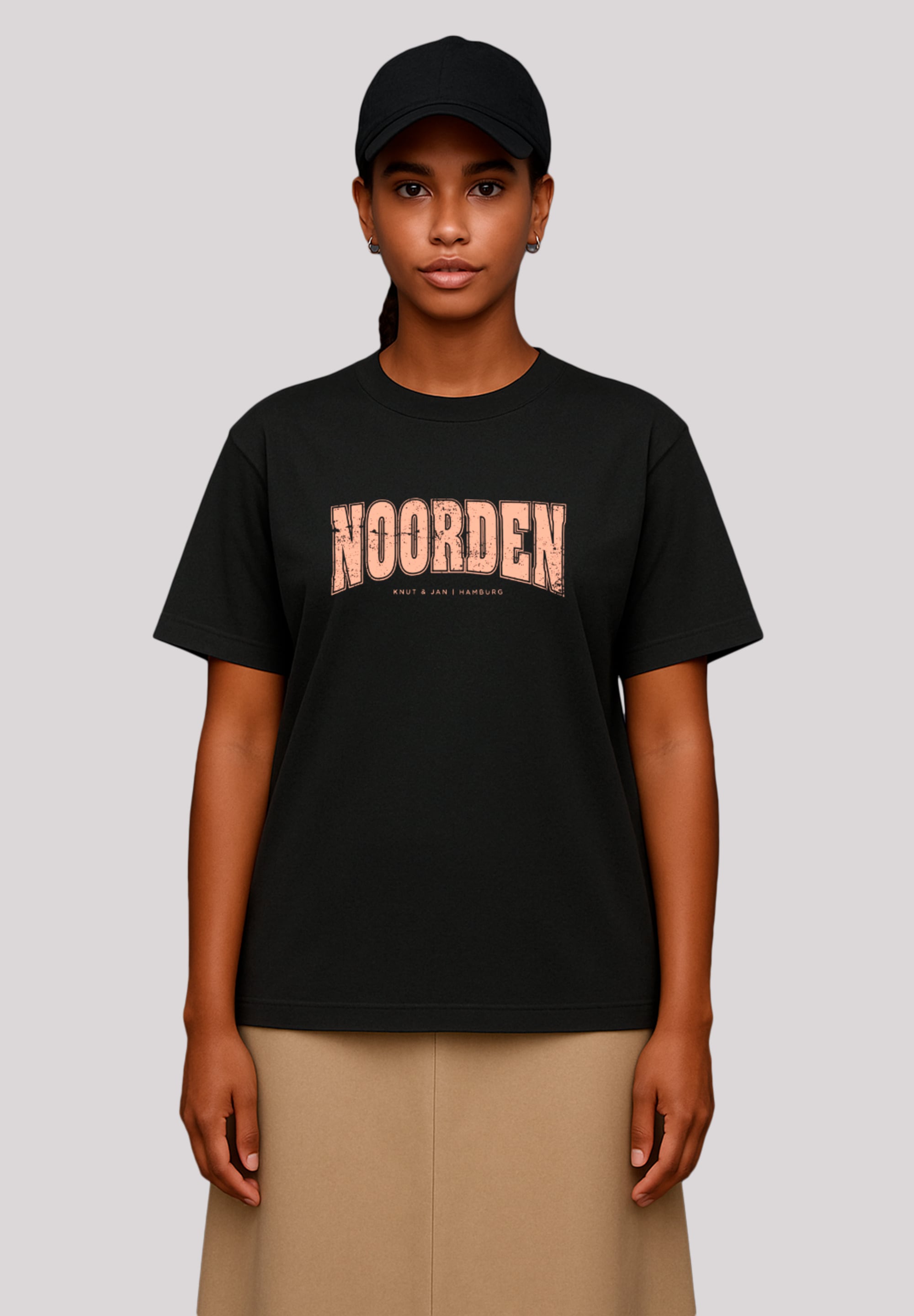 F4NT4STIC T-Shirt "Knut & Jan Hamburg Noorden Collegiate" Premium Qualität günstig online kaufen
