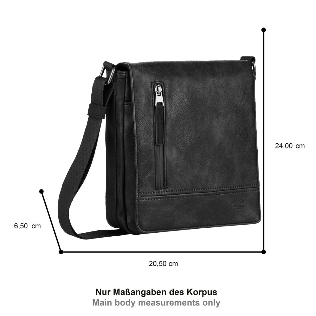 camel active Umhängetasche "Traces" aus Lederimitat, funktional mit vielen günstig online kaufen