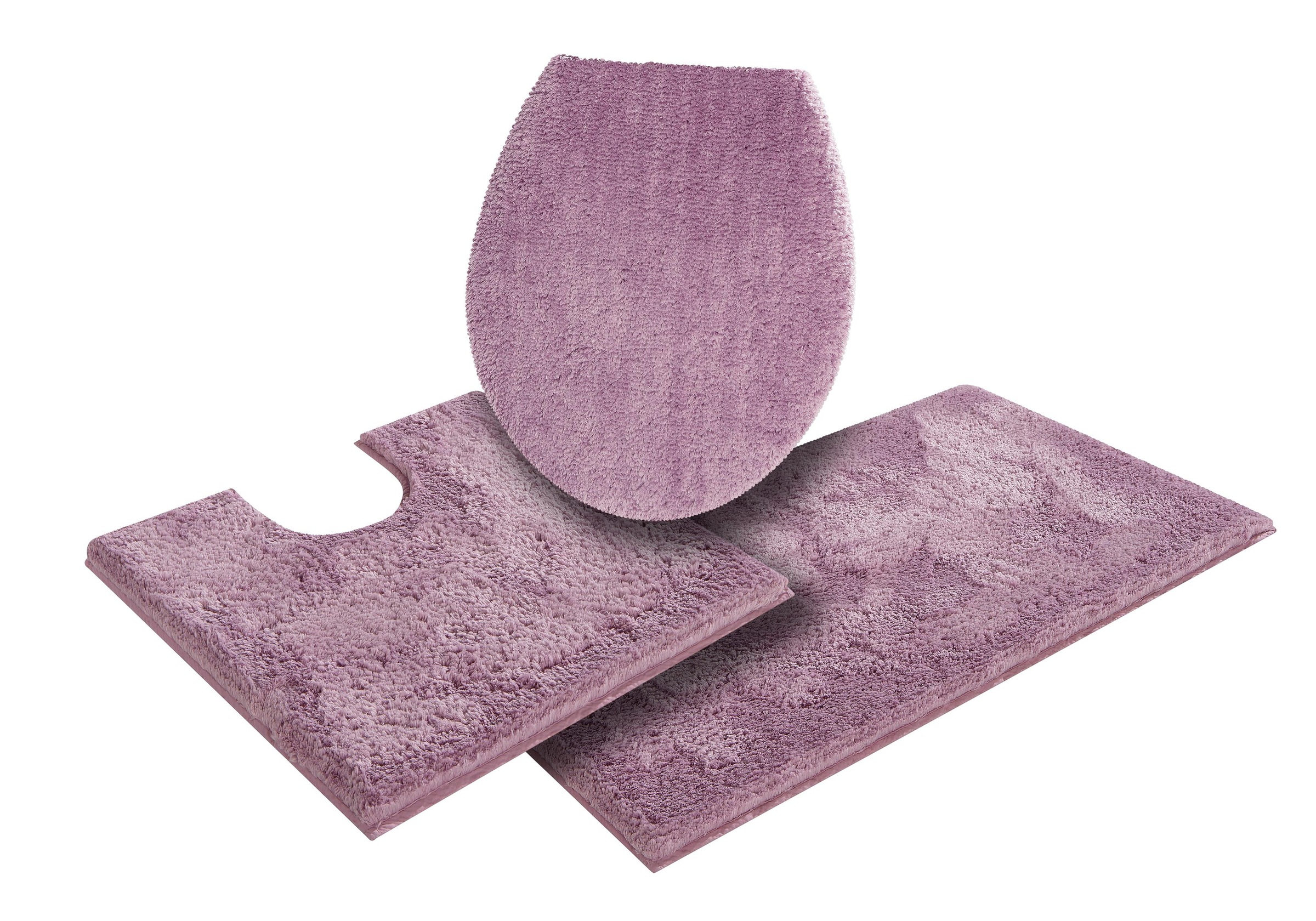 my home Badematte "Jos, Badvorleger, Badezimmer Teppich" Höhe 22 mm rutschh günstig online kaufen