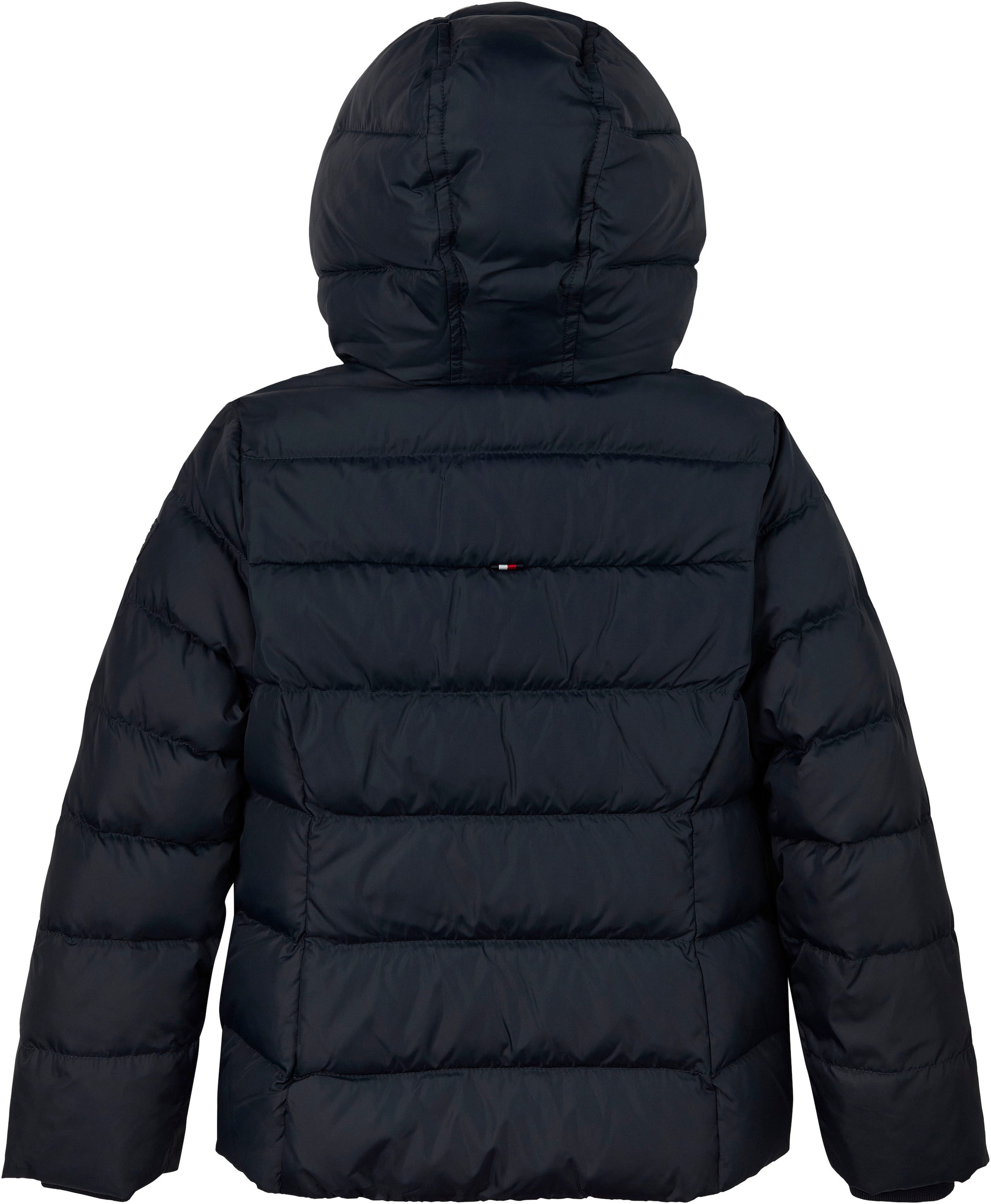 Tommy Hilfiger Steppjacke »ESSENTIAL FUR HOOD JACKET«, mit Kapuze, mit Fellimitat an der Kapuze