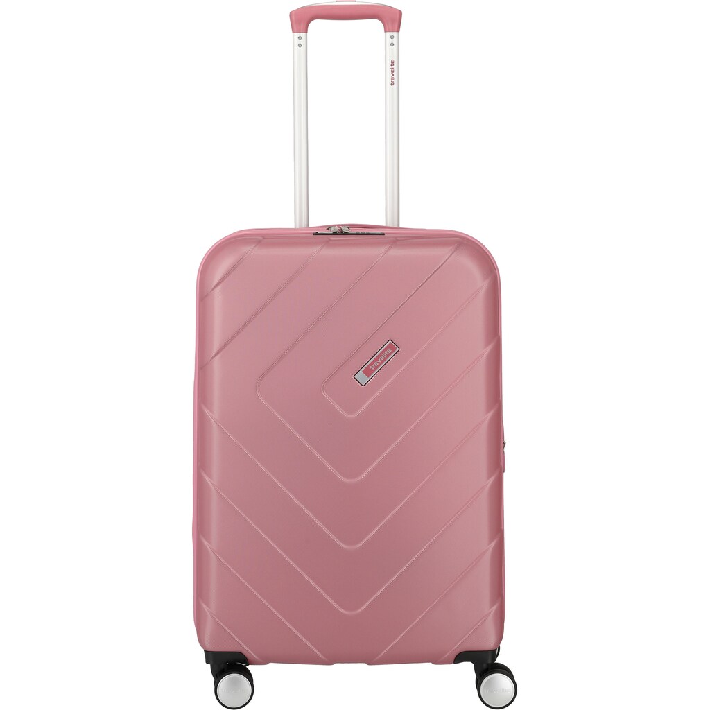 travelite Trolleyset »Kalisto, rose«, (3 tlg.), mit Volumenerweiterung;