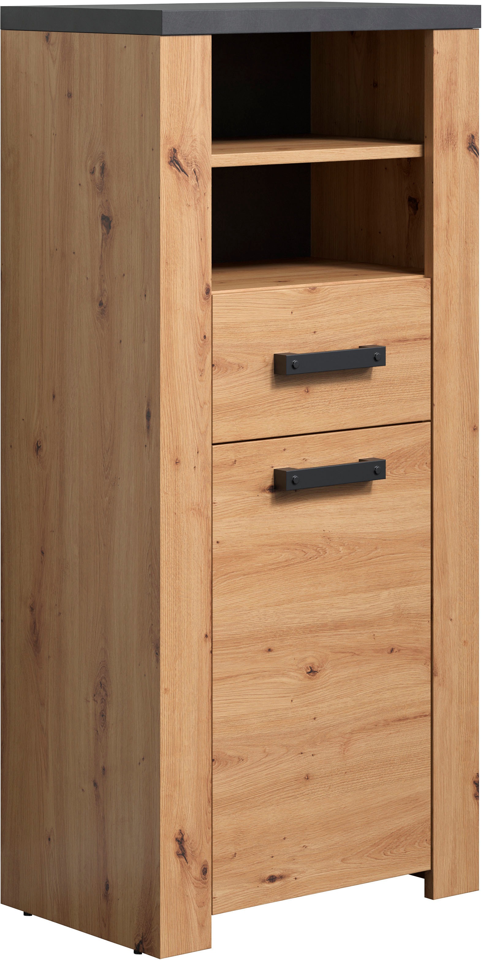 welltime Midischrank "Ambres", (1 St.), Badschrank in matter Echtholzoptik günstig online kaufen