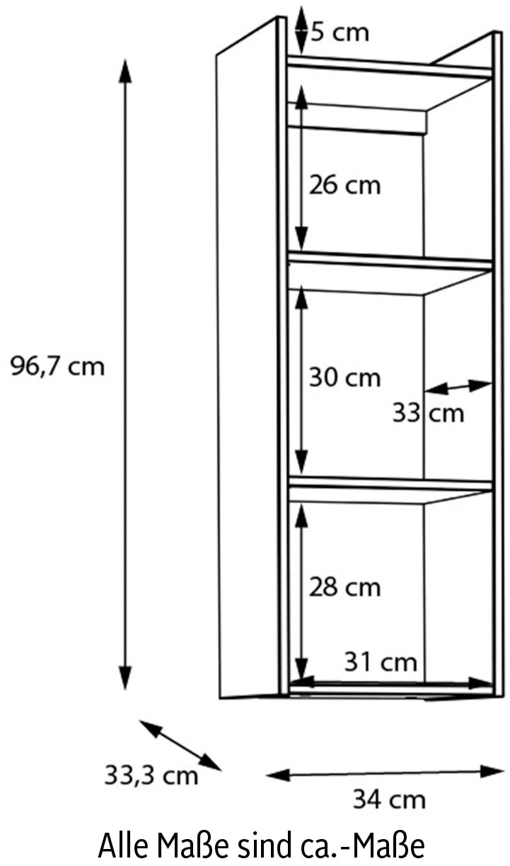 FORTE Hängeregal