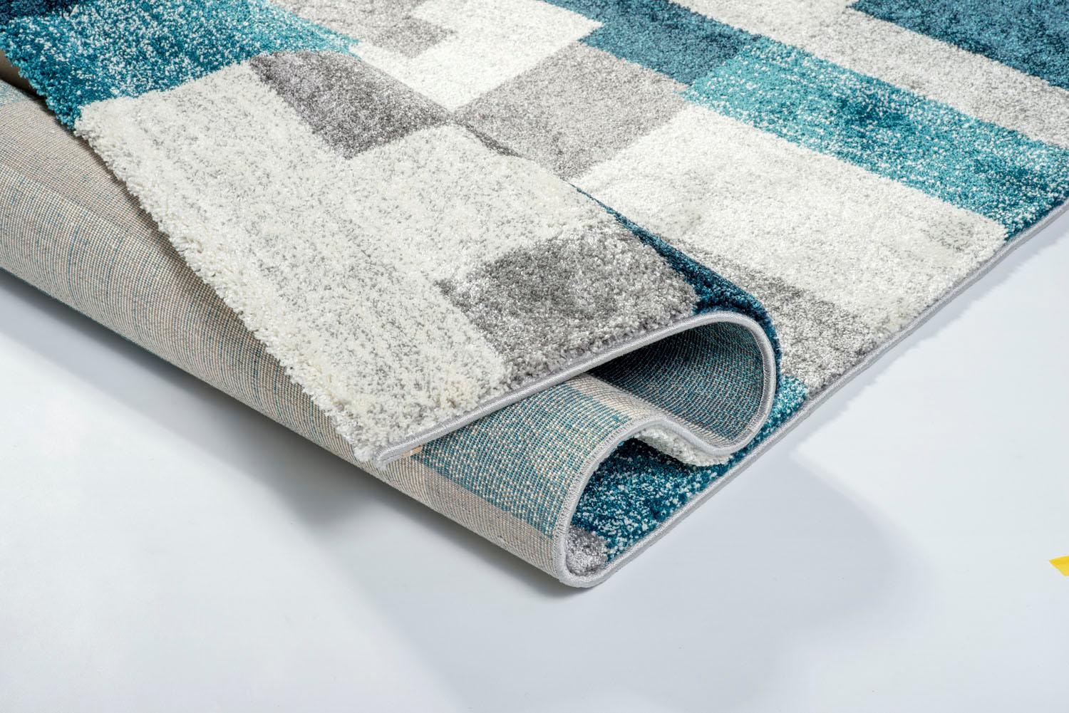OCI DIE TEPPICHMARKE Teppich »Steady Allover«, rechteckig, 20 mm Höhe, besonders weich durch Mircofaser, Wohnzimmer