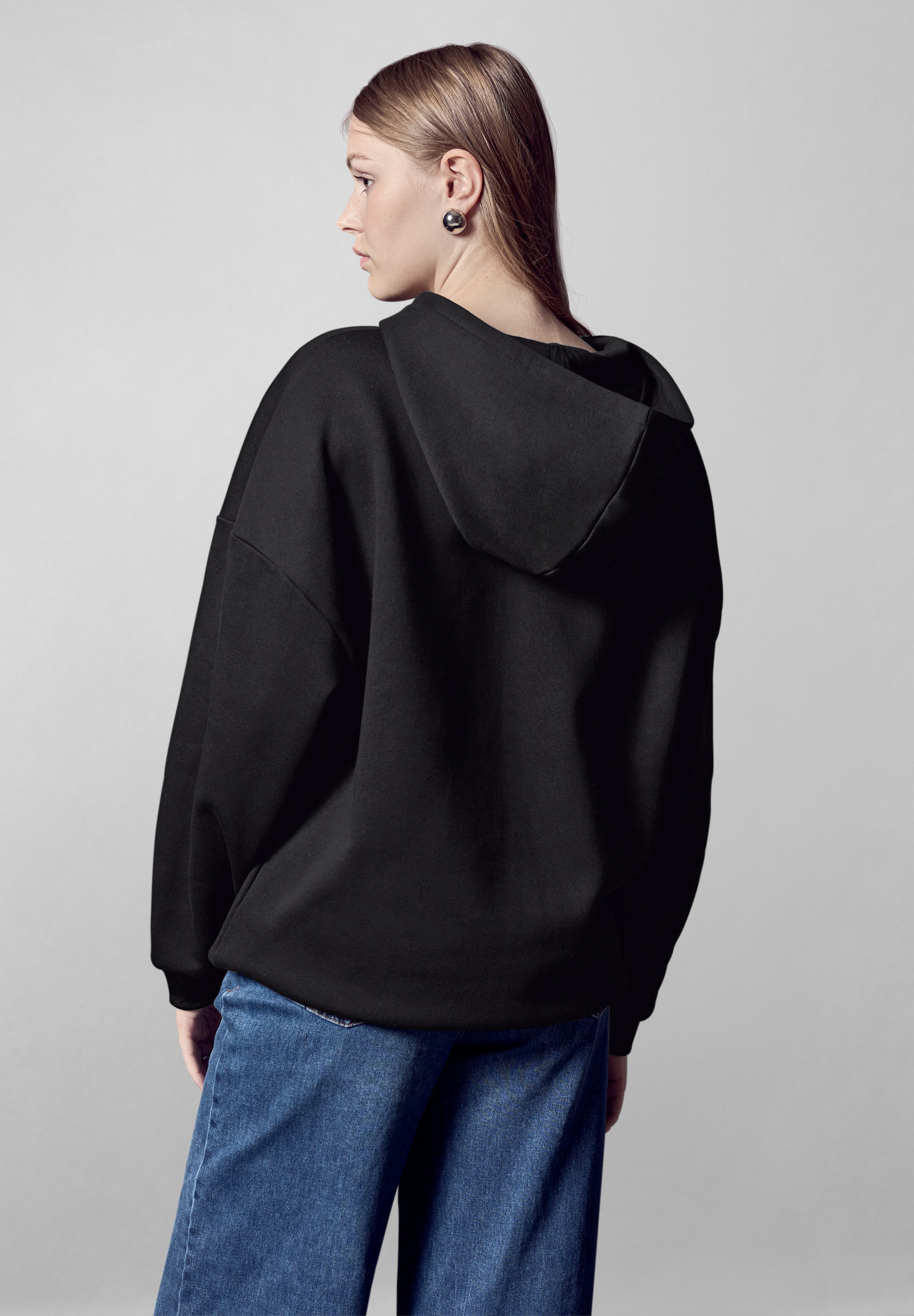 STREET ONE STUDIO Kapuzenpullover, mit Kapuze