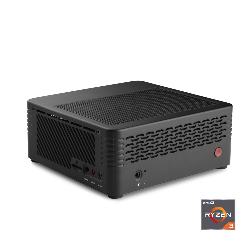 CSL Mini-PC »X300 / 4300GE / 8 GB / 500 GB SSD«