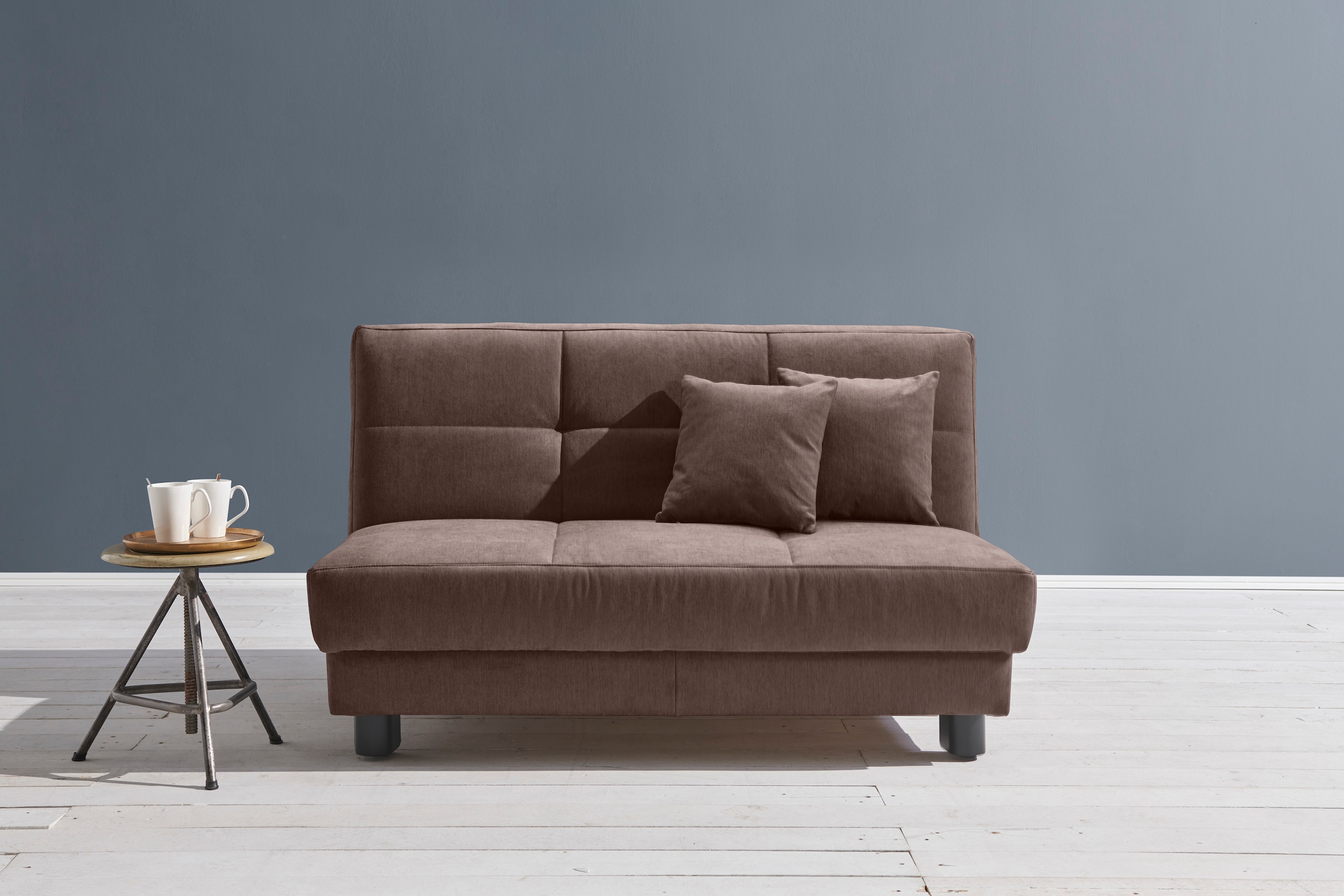 ell + ell Schlafsofa "Tilda", Breite 125 cm, inkl. 2 Zierkissen