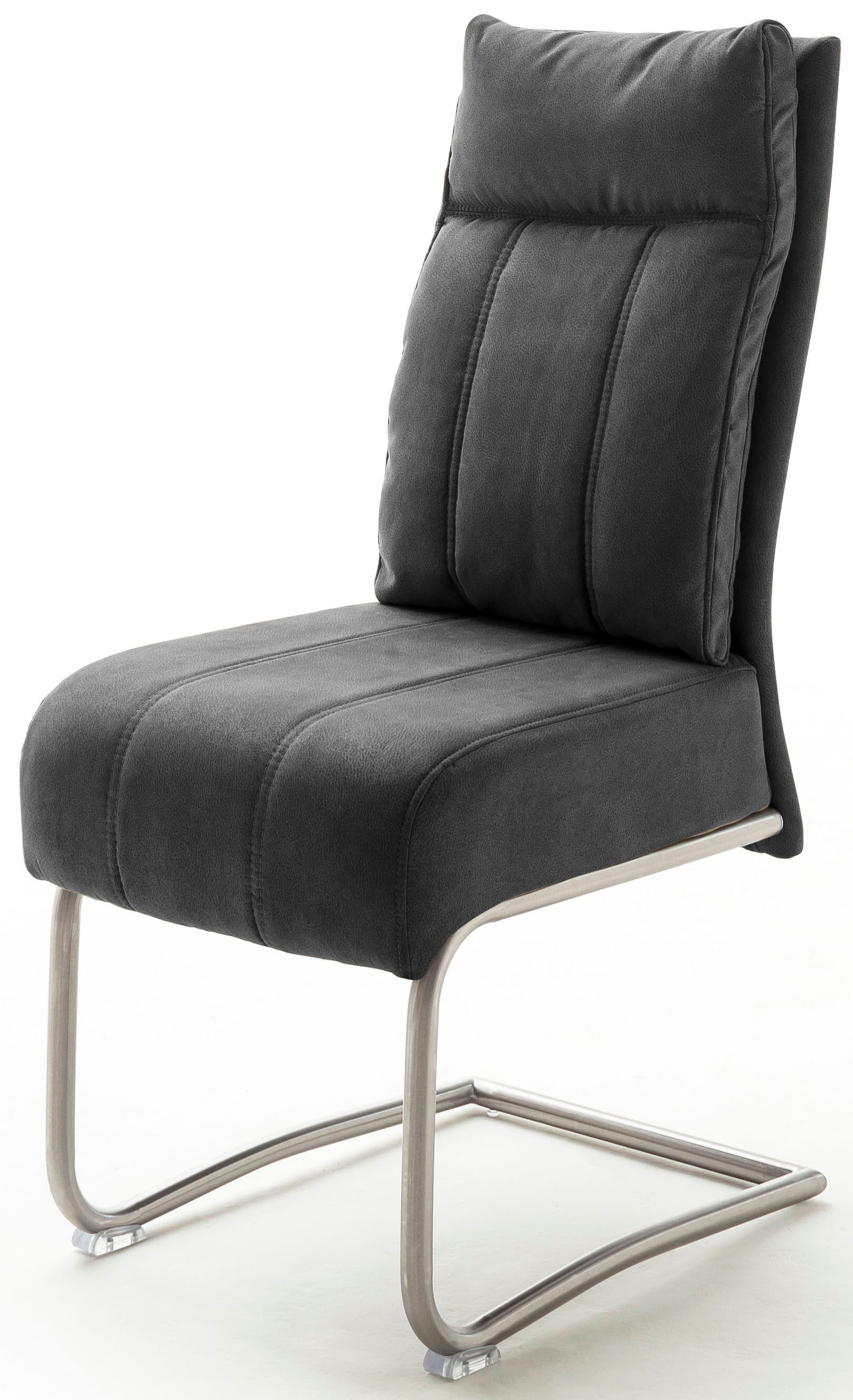 MCA furniture Freischwinger »Azul, TOPSELLER!«, (Set), 2 St., Stoffbezug, mit Taschenfederkern, Stuhl bis 120 Kg belastbar