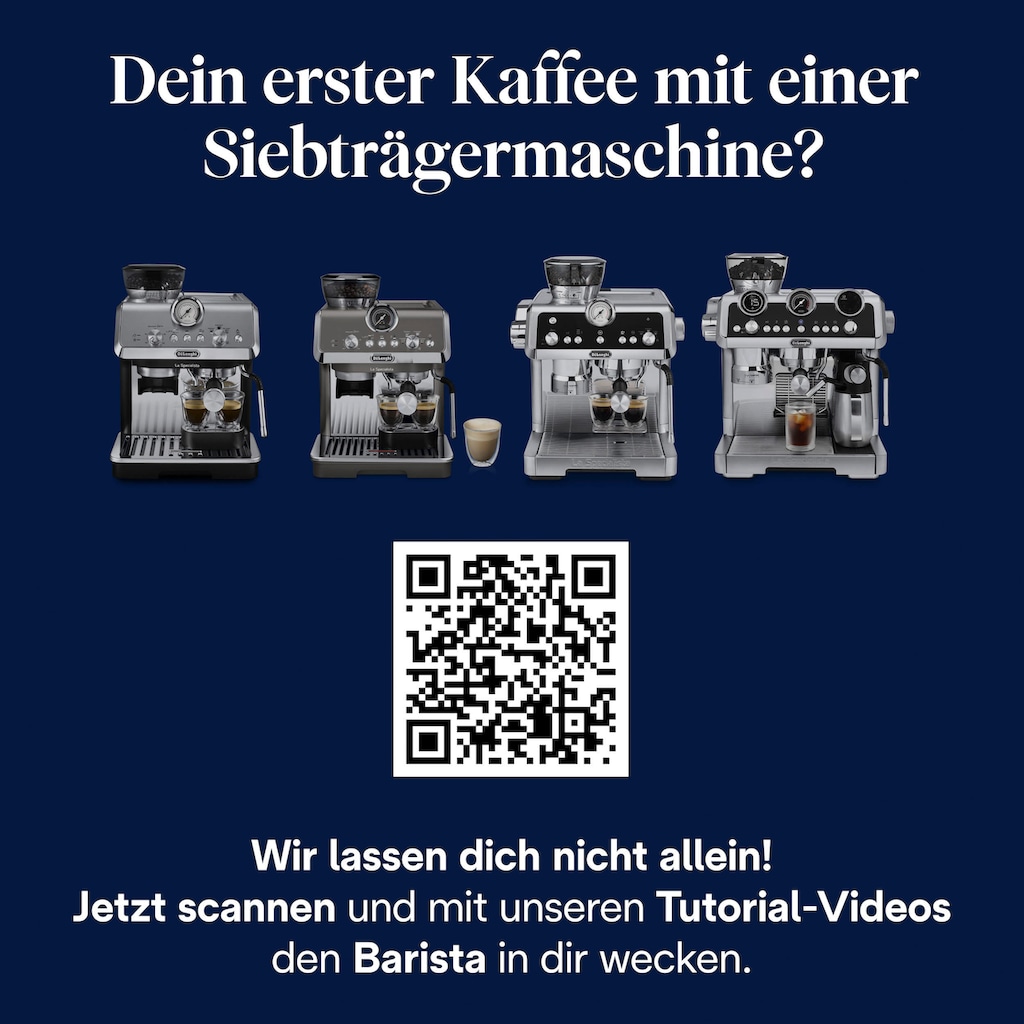 De'Longhi Siebträgermaschine »La Specialista Prestigio EC9355.BM«