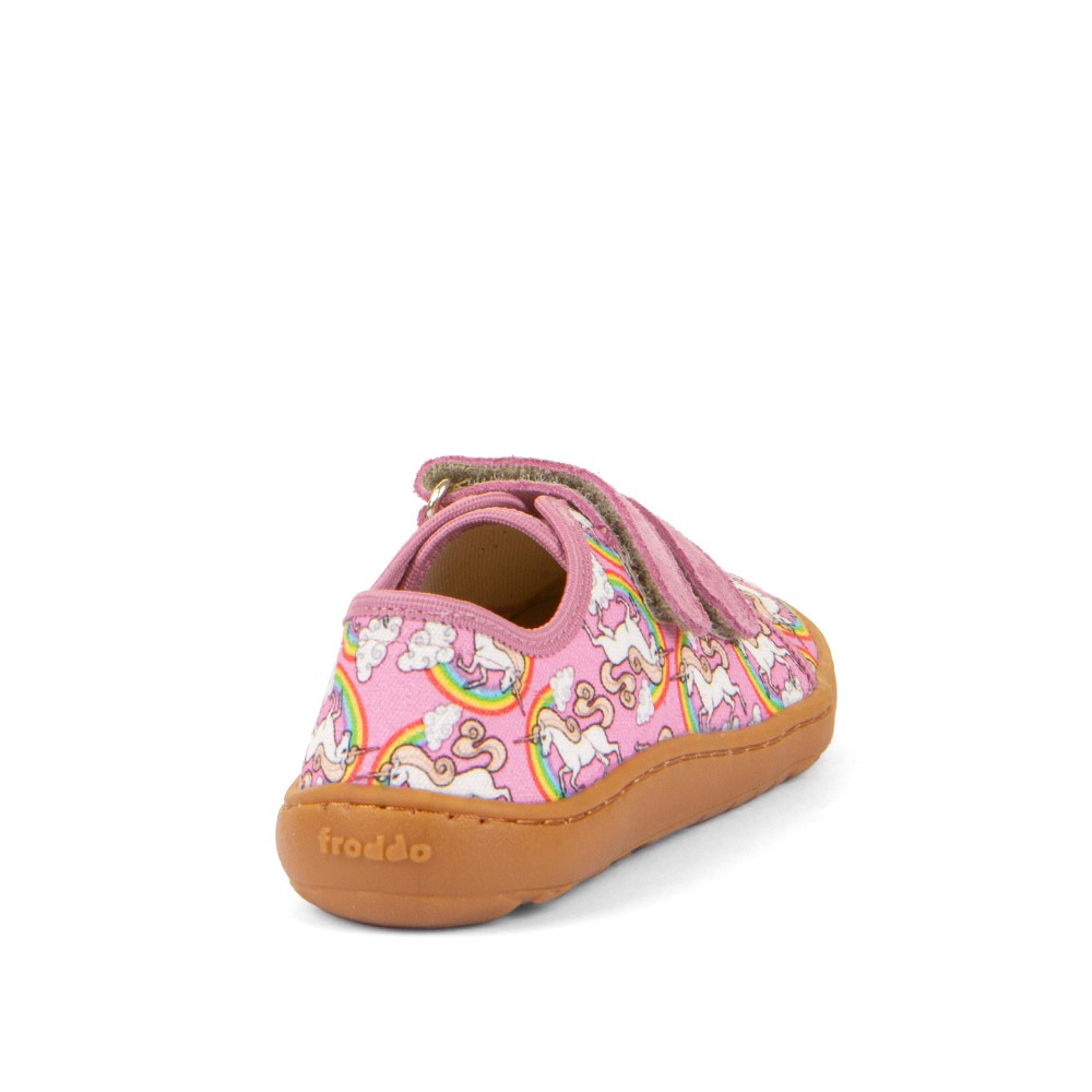 froddo® Barfußschuh »BAREFOOT CANVAS«, Sneaker, Klettschuh mit Baumwollfutter