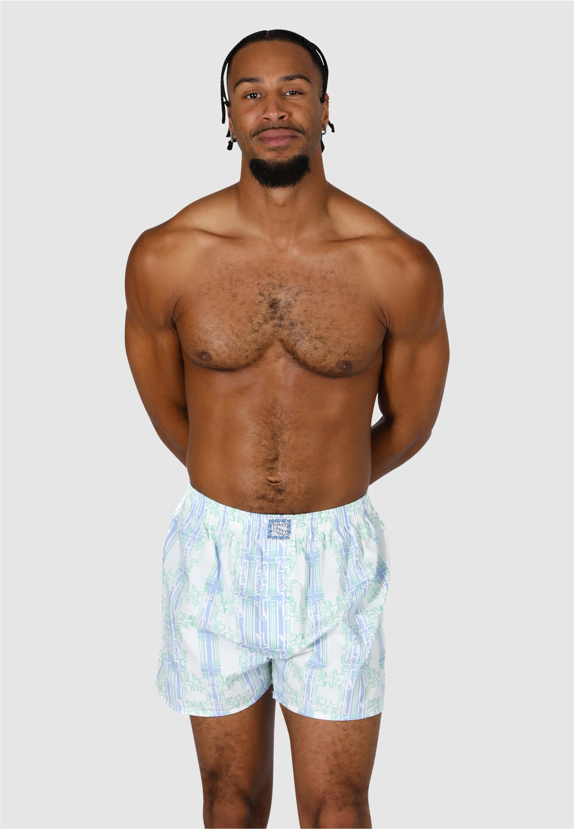 Lousy Livin Boxershorts "Slinky" 2 Stk. mit lässigen Allover-Prints